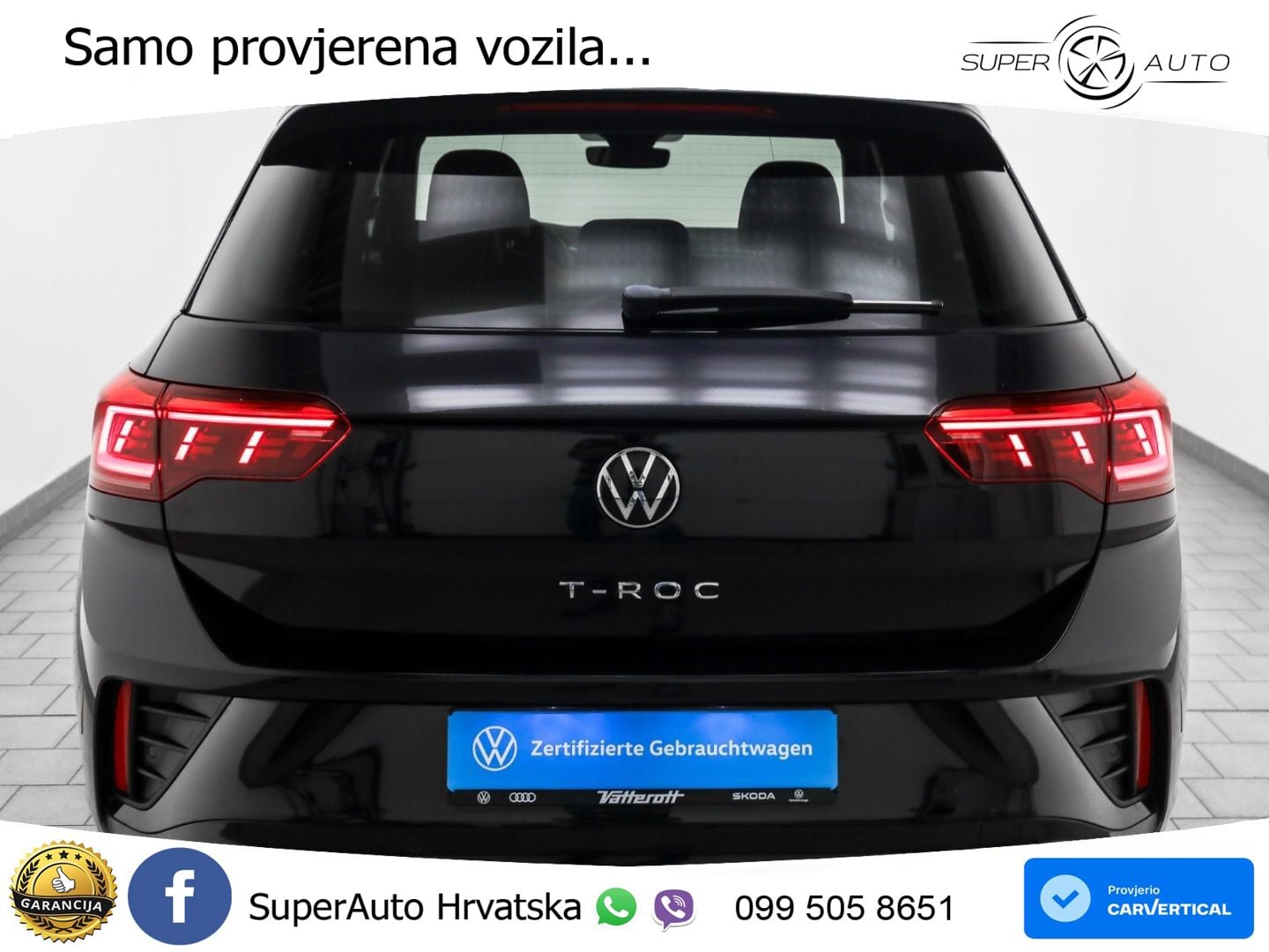 Volkswagen T-Roc 1.5 TSI (150 KS) R-Line MATRIX+GR SJED+KAM
