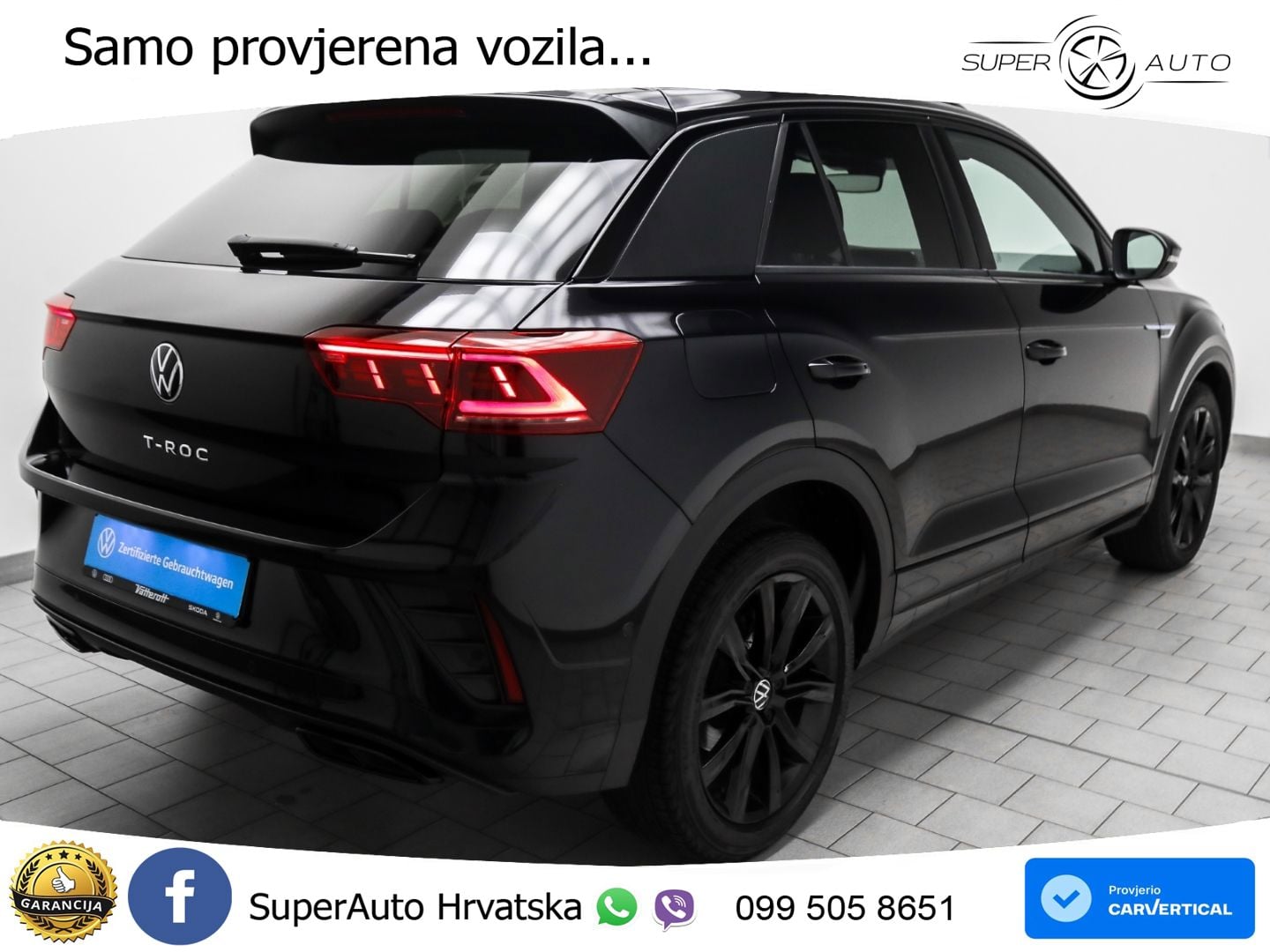 Volkswagen T-Roc 1.5 TSI (150 KS) R-Line MATRIX+GR SJED+KAM