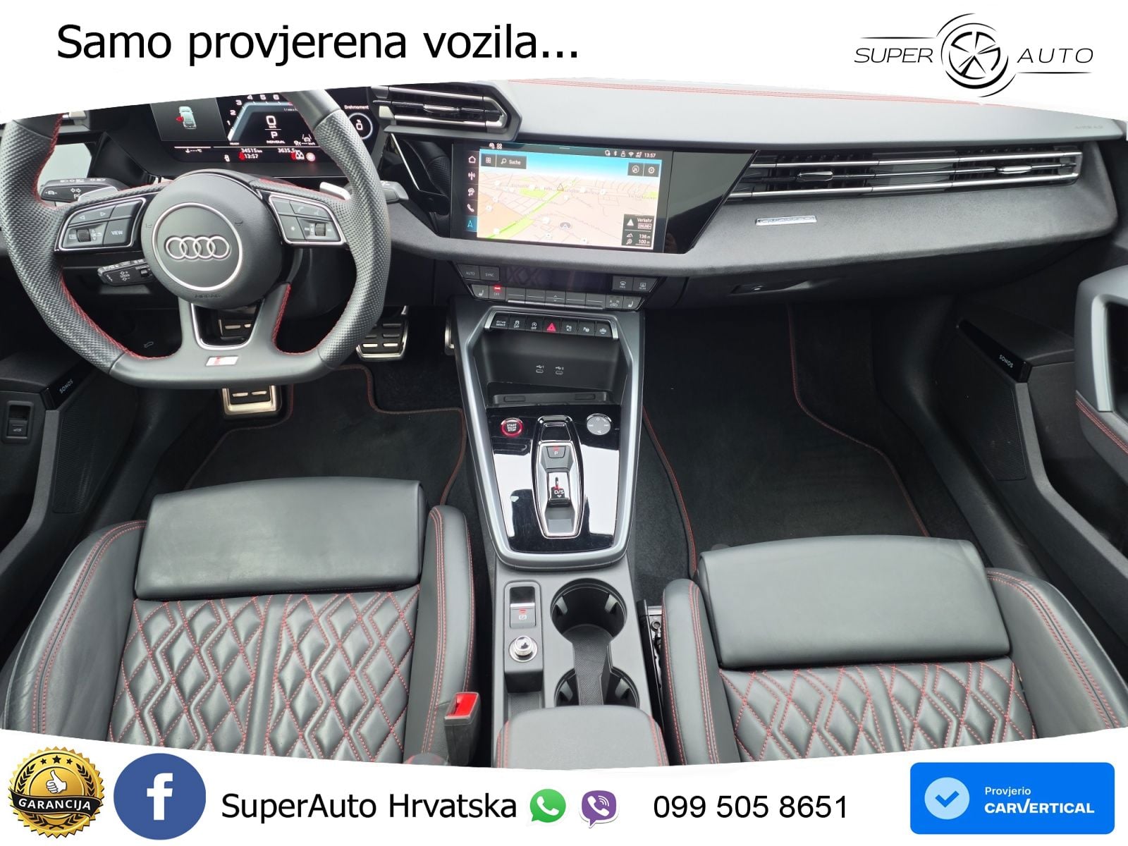 Audi S3 2.0 TFSI (333 KS) quattro S tronic MATRIX+GR SJED+KAM