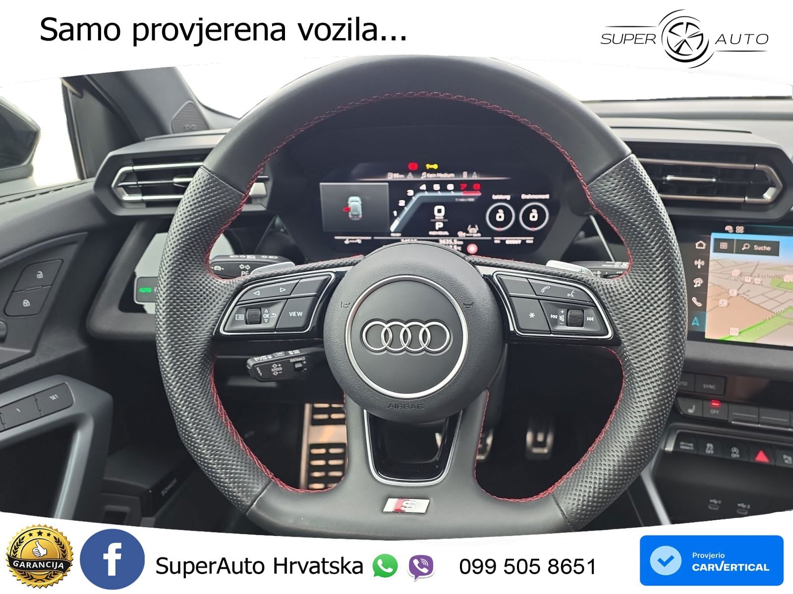 Audi S3 2.0 TFSI (333 KS) quattro S tronic MATRIX+GR SJED+KAM