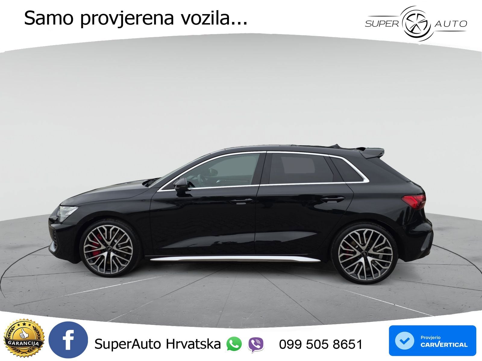Audi S3 2.0 TFSI (333 KS) quattro S tronic MATRIX+GR SJED+KAM