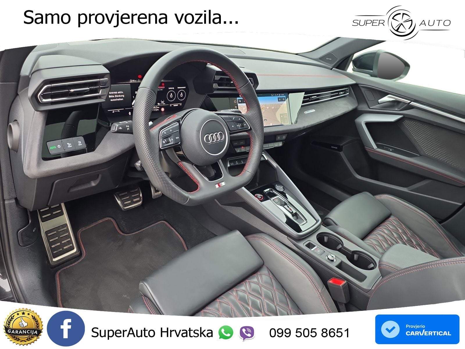 Audi S3 2.0 TFSI (333 KS) quattro S tronic MATRIX+GR SJED+KAM