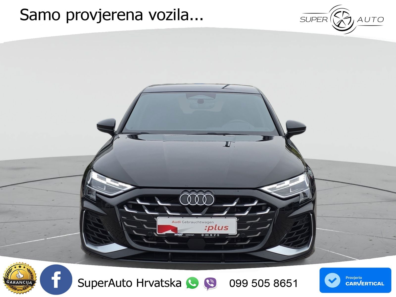 Audi S3 2.0 TFSI (333 KS) quattro S tronic MATRIX+GR SJED+KAM