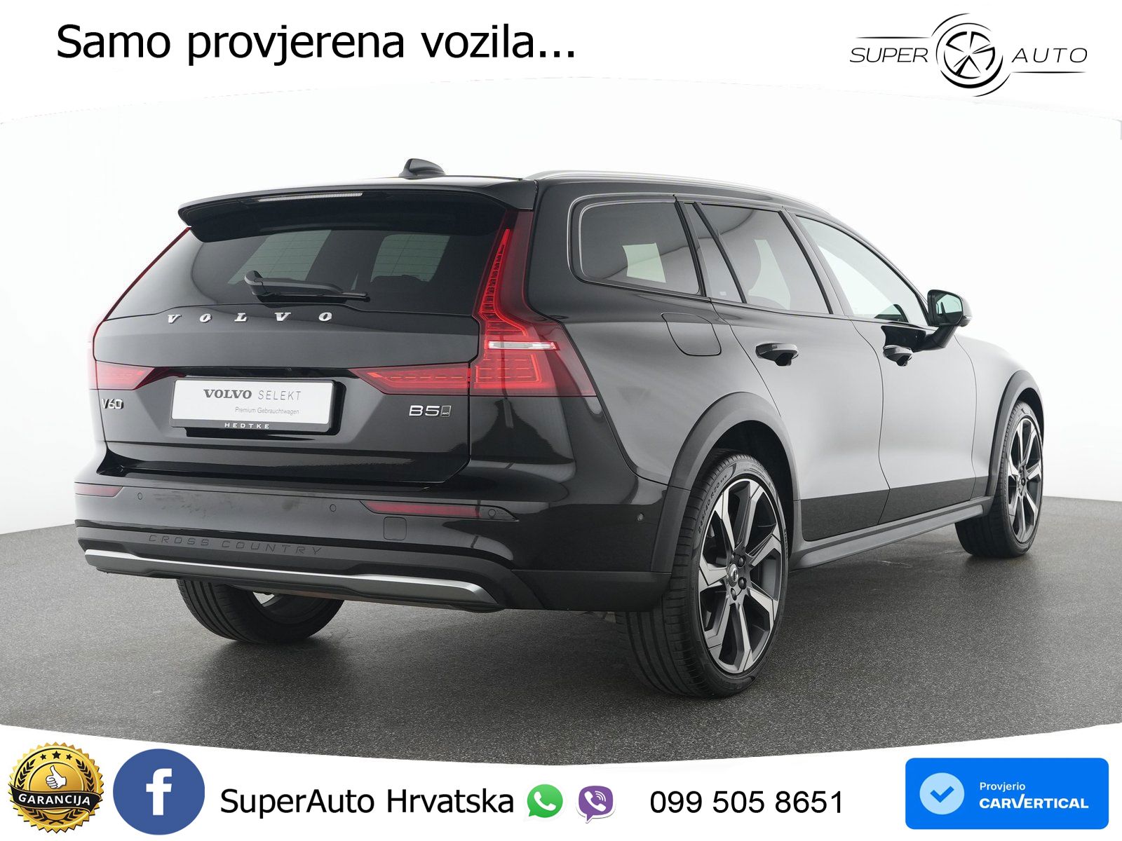 Volvo V60 Cross Country 2.0 B5 AWD Automatic LED+GR SJED+ACC