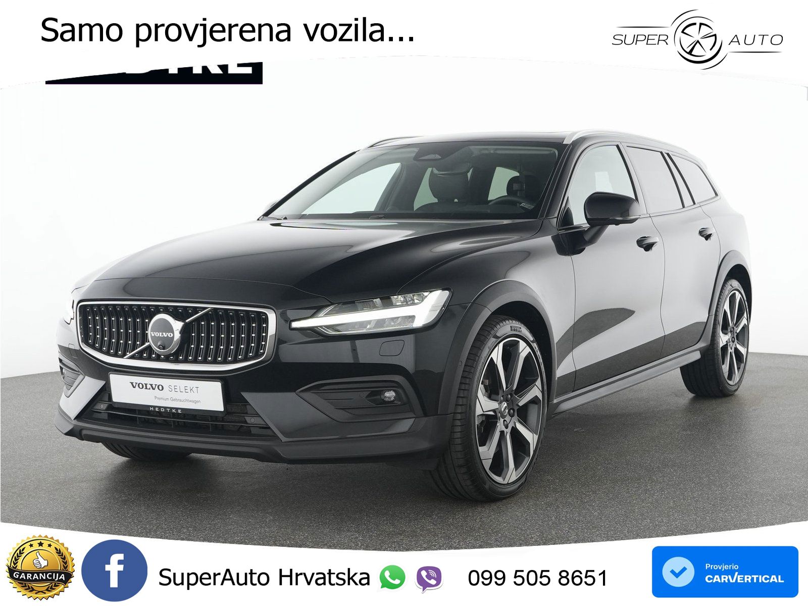 Volvo V60 Cross Country 2.0 B5 AWD Automatic LED+GR SJED+ACC