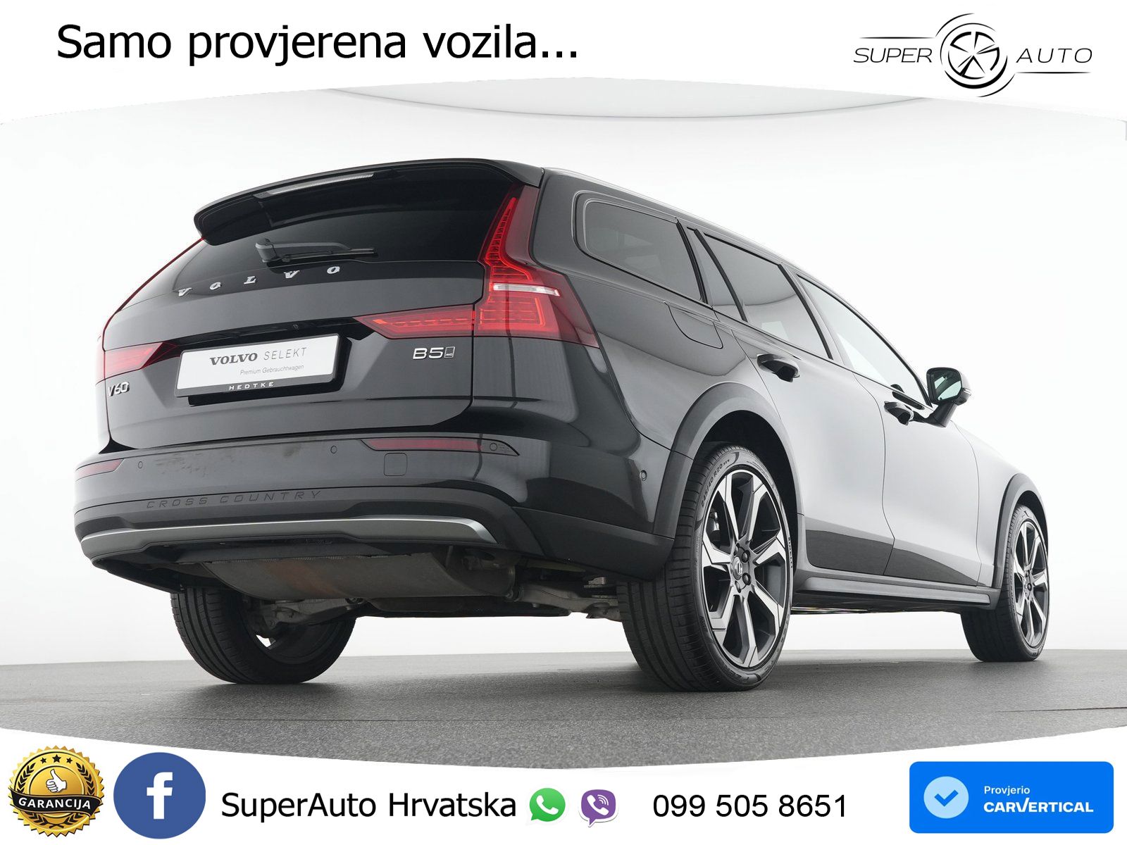 Volvo V60 Cross Country 2.0 B5 AWD Automatic LED+GR SJED+ACC