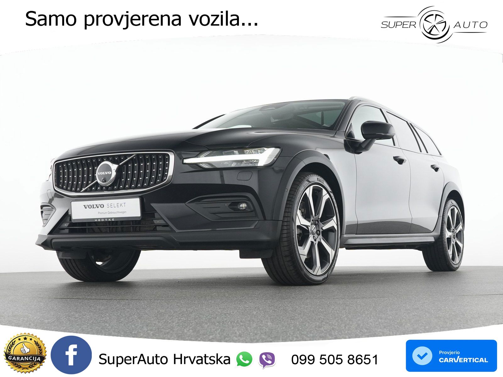 Volvo V60 Cross Country 2.0 B5 AWD Automatic LED+GR SJED+ACC