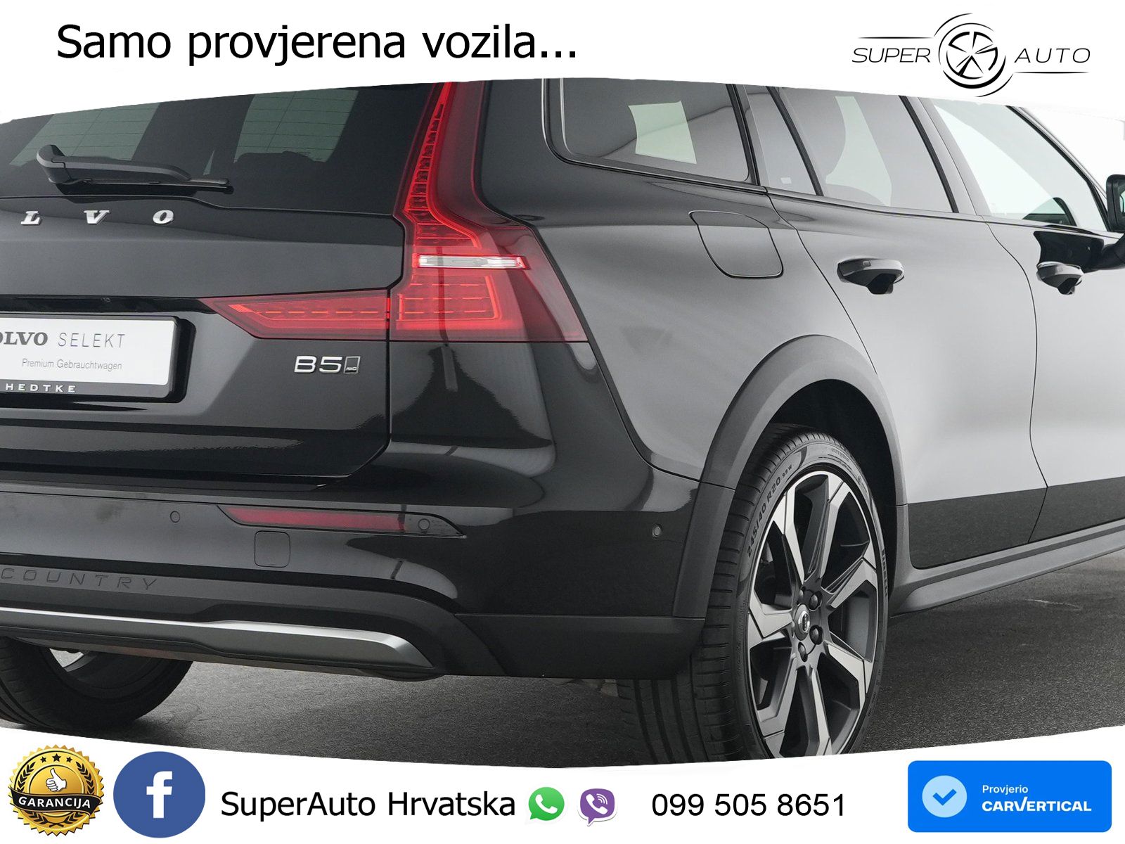 Volvo V60 Cross Country 2.0 B5 AWD Automatic LED+GR SJED+ACC