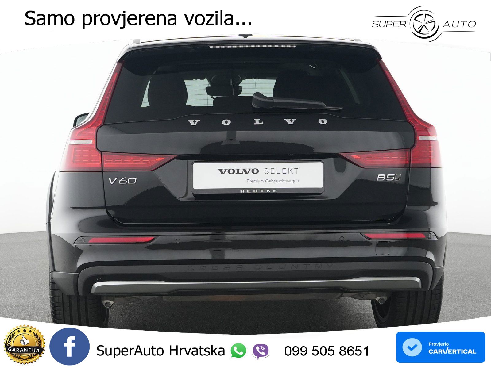 Volvo V60 Cross Country 2.0 B5 AWD Automatic LED+GR SJED+ACC