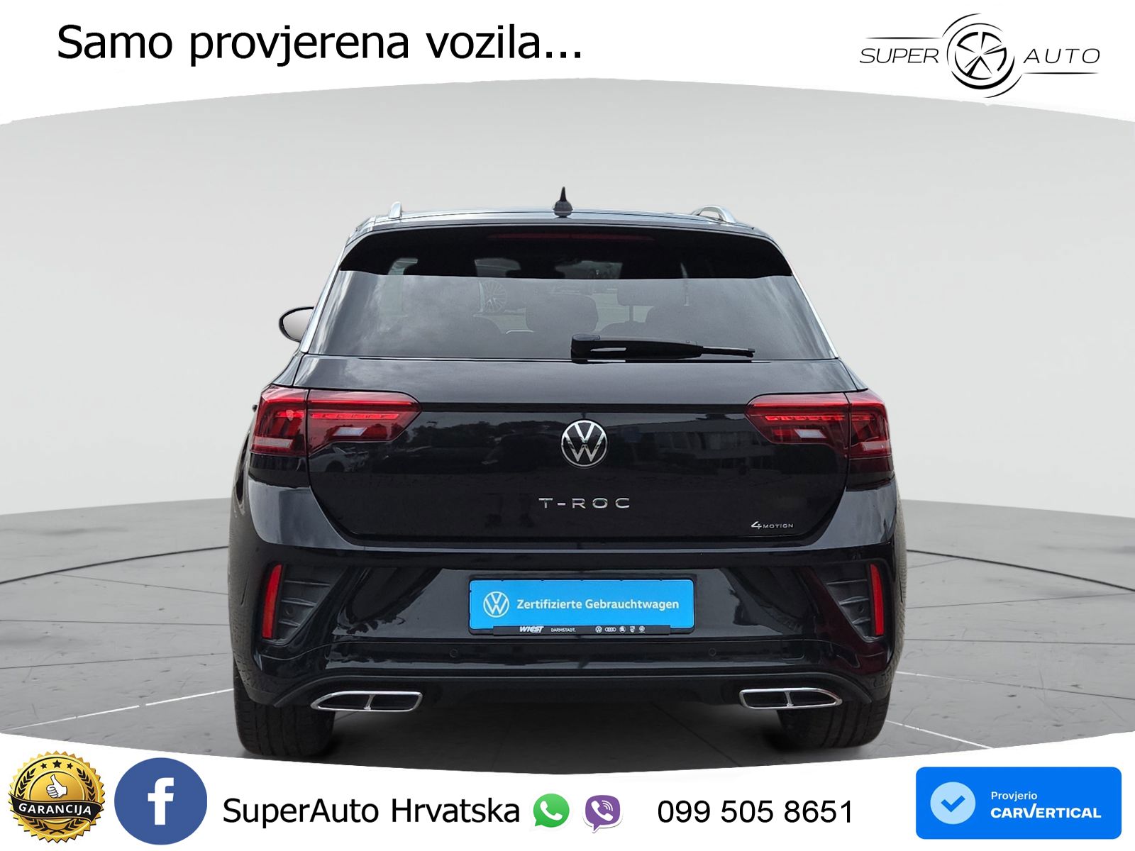 Volkswagen T-Roc I 2.0 TSI (190 KS) 4M DSG LED+GR SJED+ACC