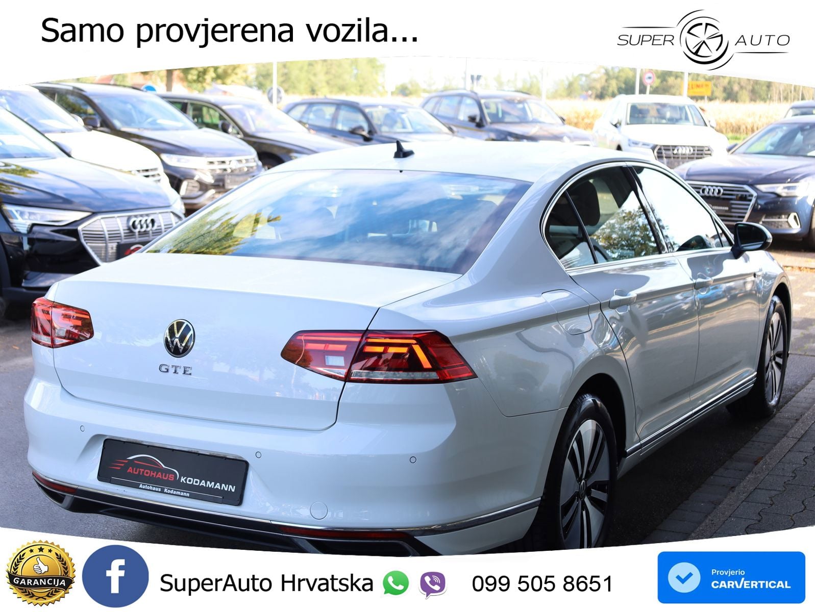 Volkswagen Passat GTE 1.4 TSI (218 KS DSG LED+GR SJED+ACC