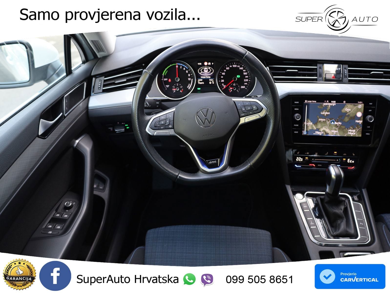 Volkswagen Passat GTE 1.4 TSI (218 KS DSG LED+GR SJED+ACC