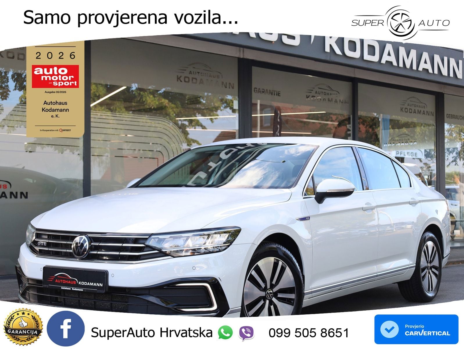 Volkswagen Passat GTE 1.4 TSI (218 KS DSG LED+GR SJED+ACC