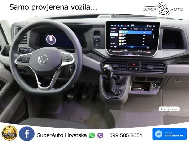 Volkswagen Crafter 35 MR 2.0 TDI 5J. Gar. AHK CARPLAY RFK 140 KS
