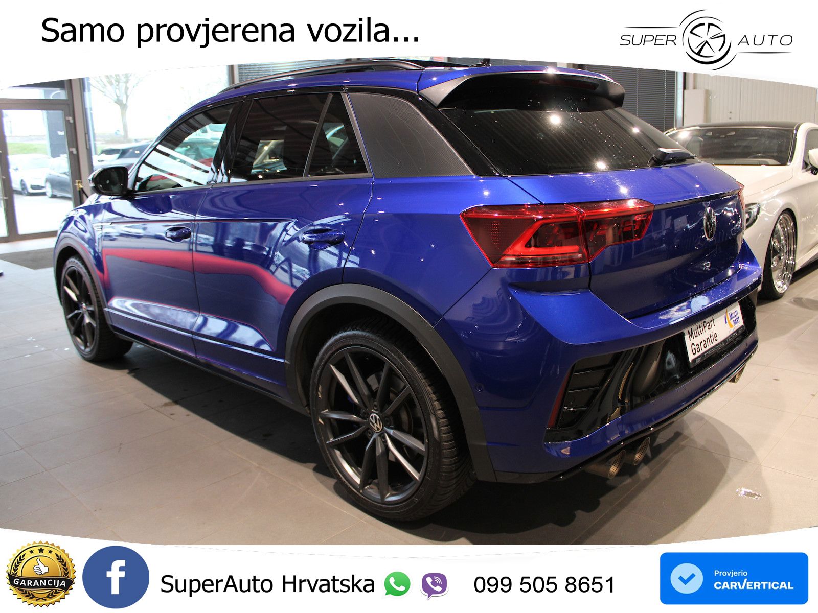Volkswagen T-Roc R 2.0 TSI (300 KS) OPF 4M DSG MATRIX+GR SJED+KAM