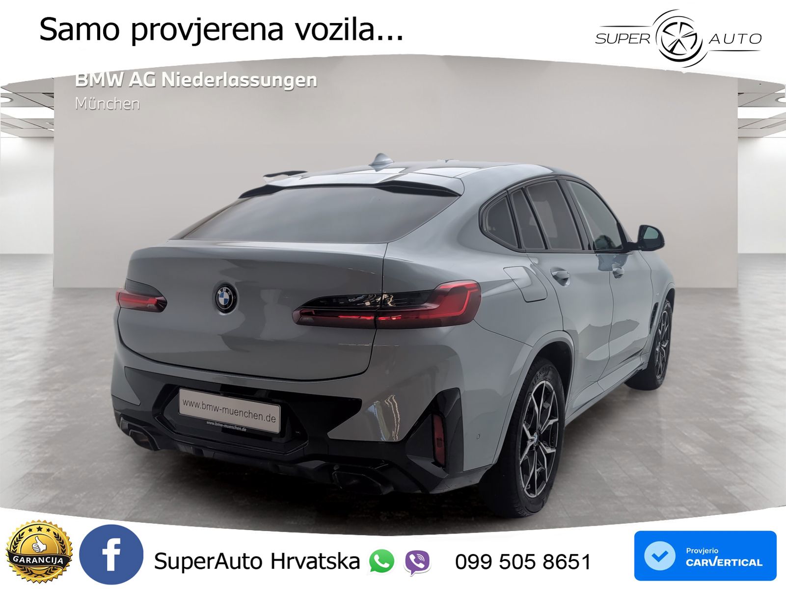 BMW X4 30d (286 KS) xDrive Steptronic M Sport LED+GR SJED+ACC