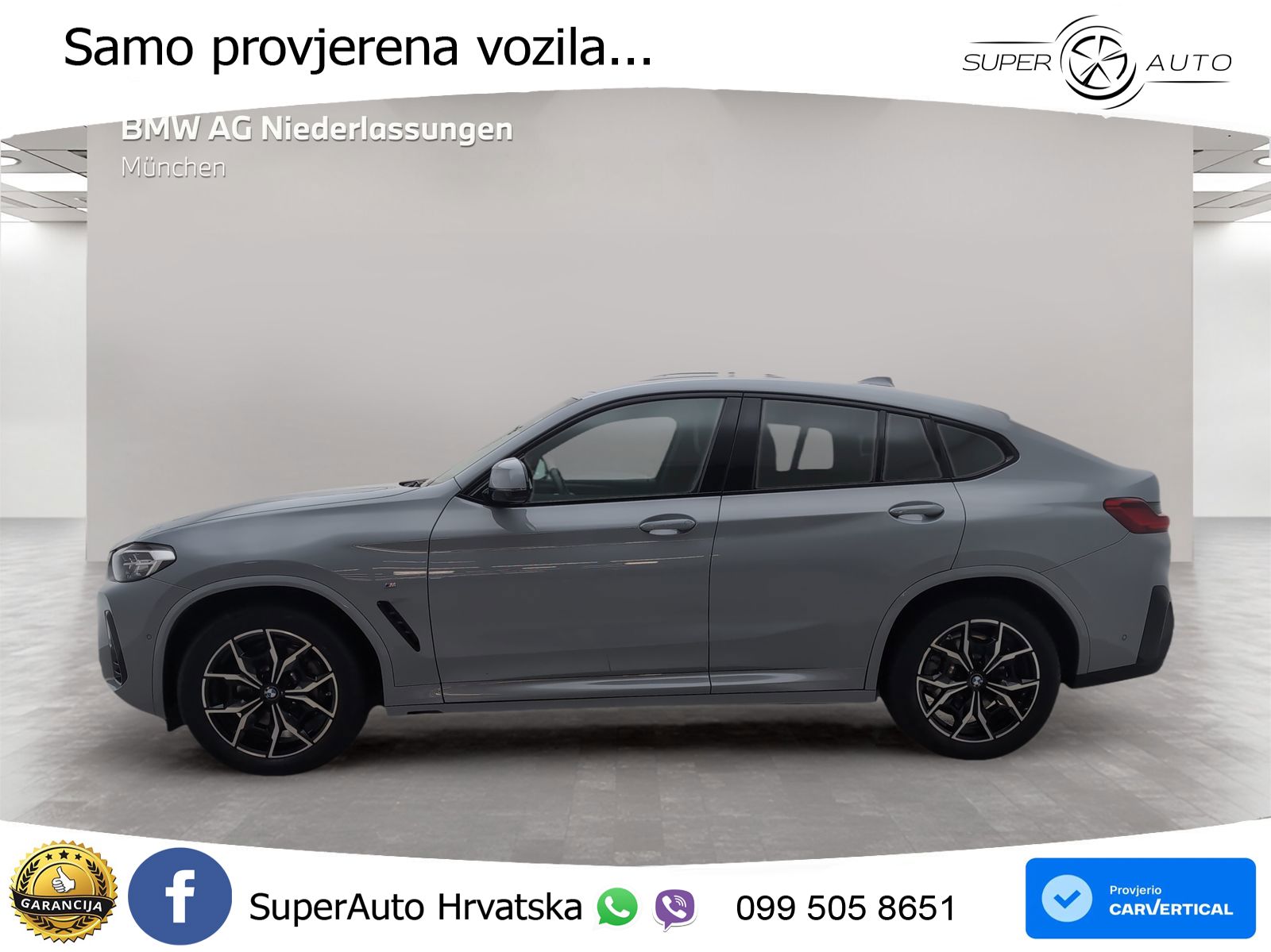 BMW X4 30d (286 KS) xDrive Steptronic M Sport LED+GR SJED+ACC