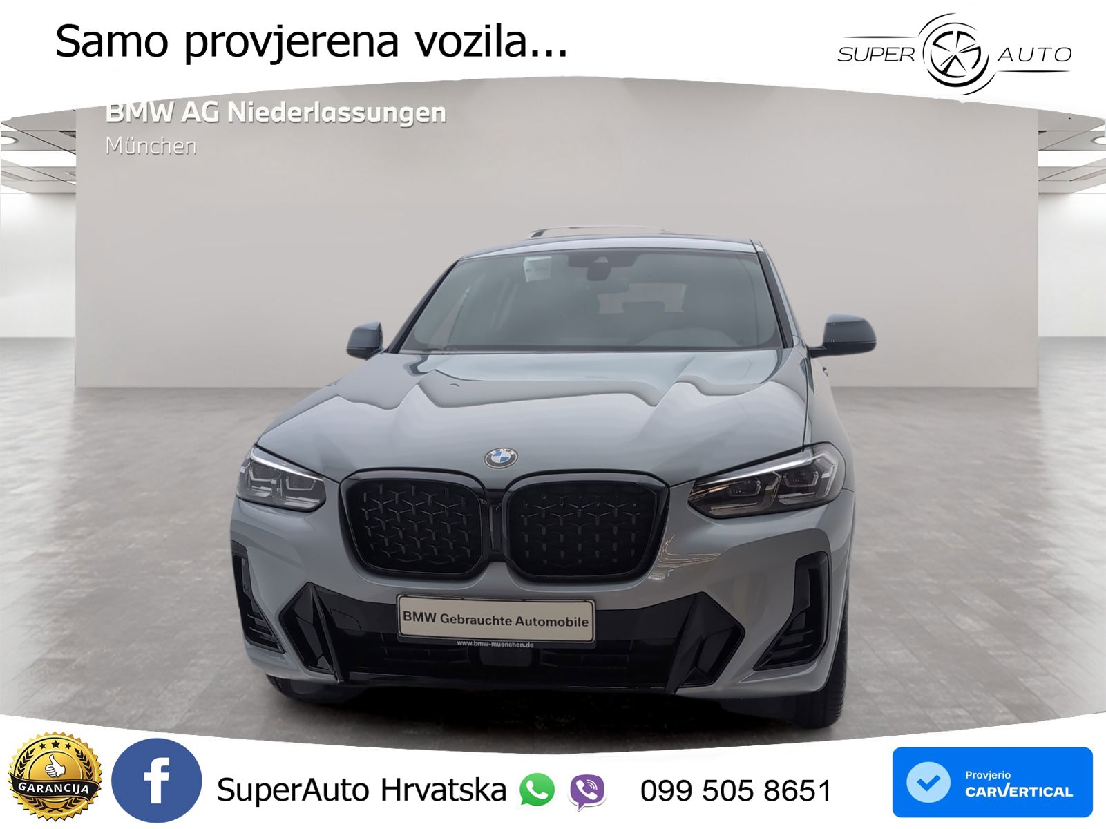 BMW X4 30d (286 KS) xDrive Steptronic M Sport LED+GR SJED+ACC