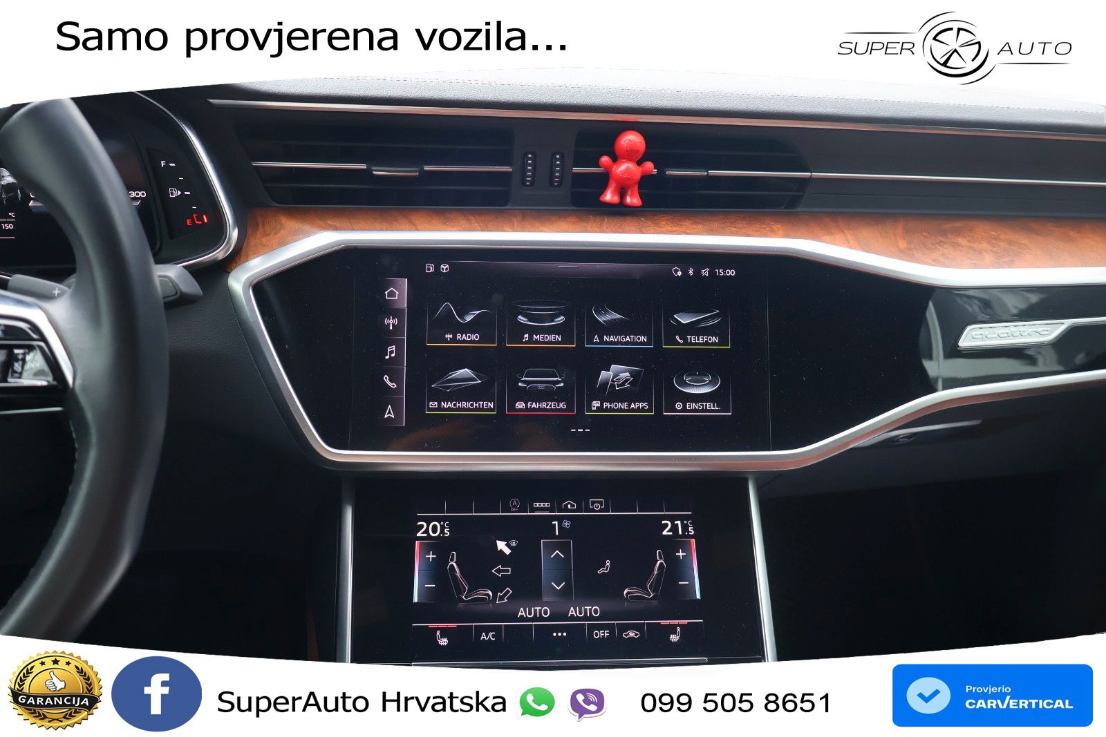 Audi A6 55 TFSI V6 (340 KS) quattro S tronic LED+GR SJED+ACC