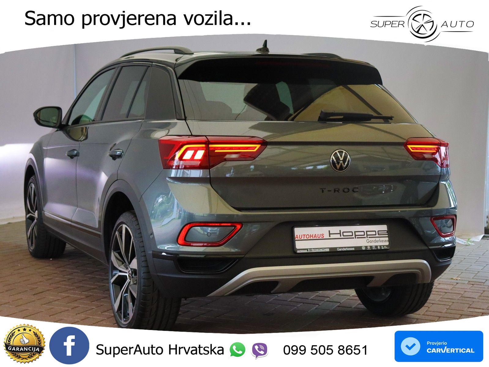 Volkswagen T-Roc 2.0 TDI (150 KS) DSG LED+GR SJED+ACC