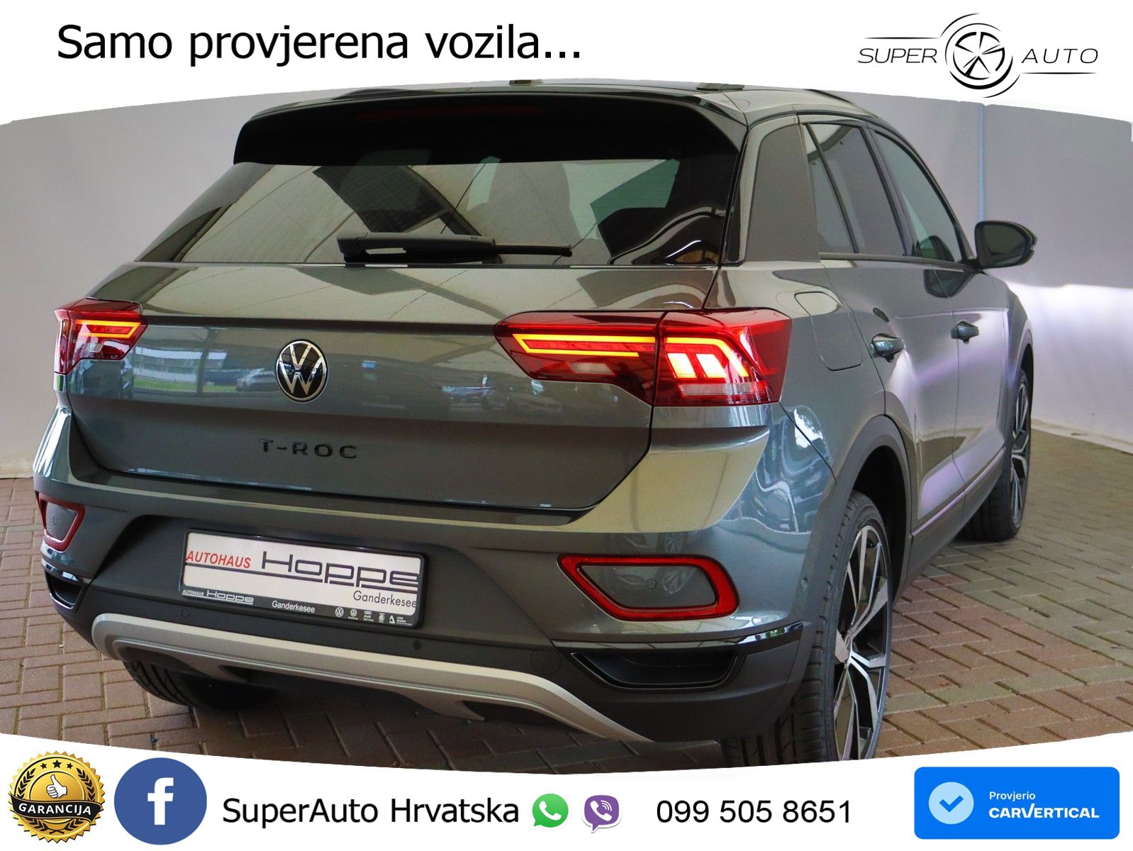 Volkswagen T-Roc 2.0 TDI (150 KS) DSG LED+GR SJED+ACC