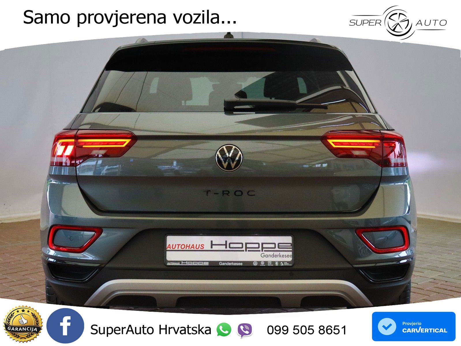 Volkswagen T-Roc 2.0 TDI (150 KS) DSG LED+GR SJED+ACC