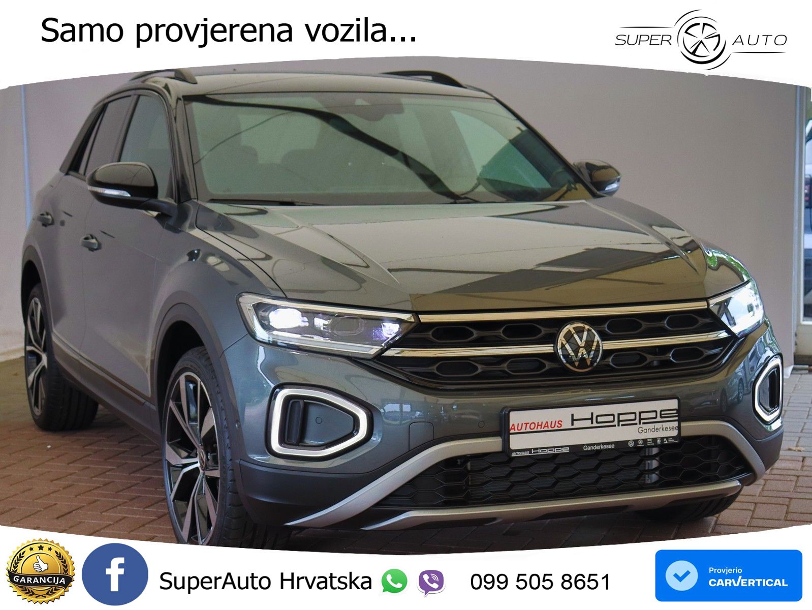 Volkswagen T-Roc 2.0 TDI (150 KS) DSG LED+GR SJED+ACC