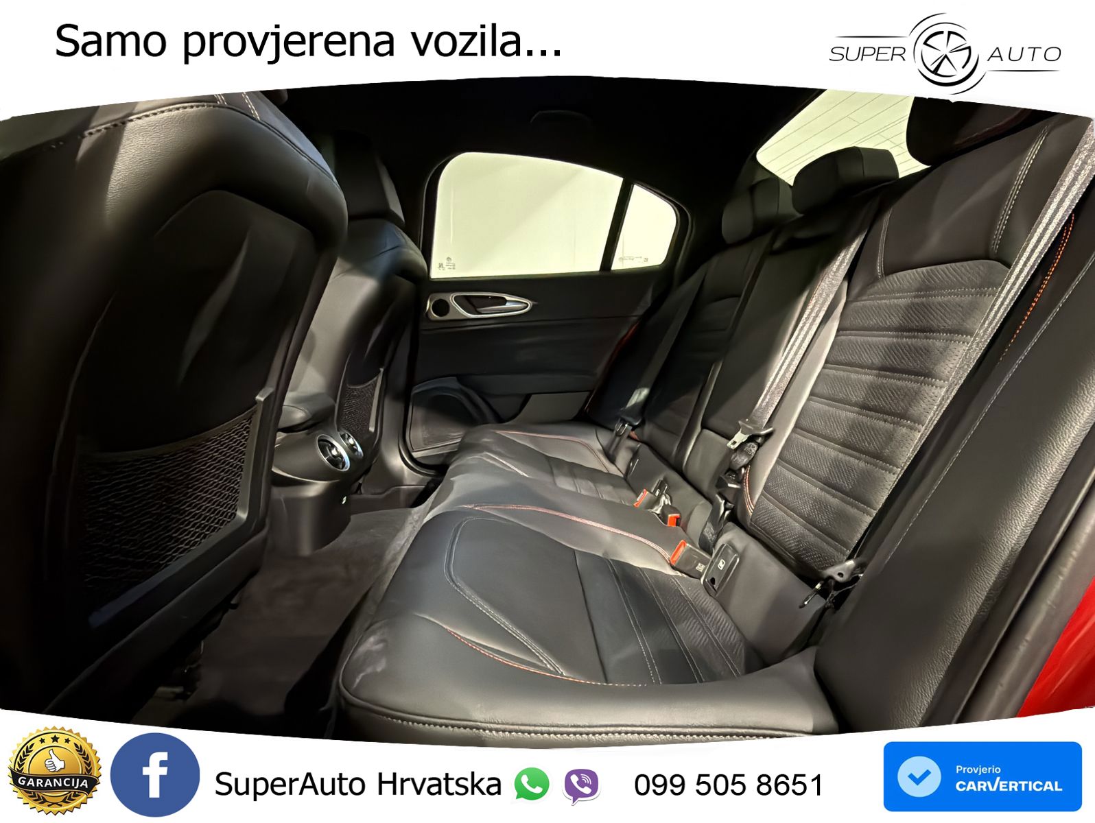 Alfa Romeo Giulia 2.0 Turbo (280 KS) Q4 Automatic LED+GR SJED+ACC