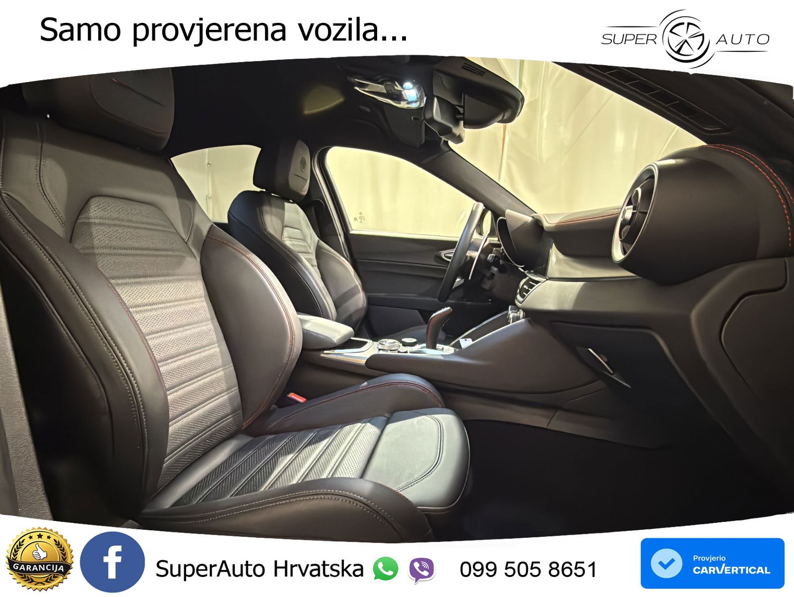 Alfa Romeo Giulia 2.0 Turbo (280 KS) Q4 Automatic LED+GR SJED+ACC