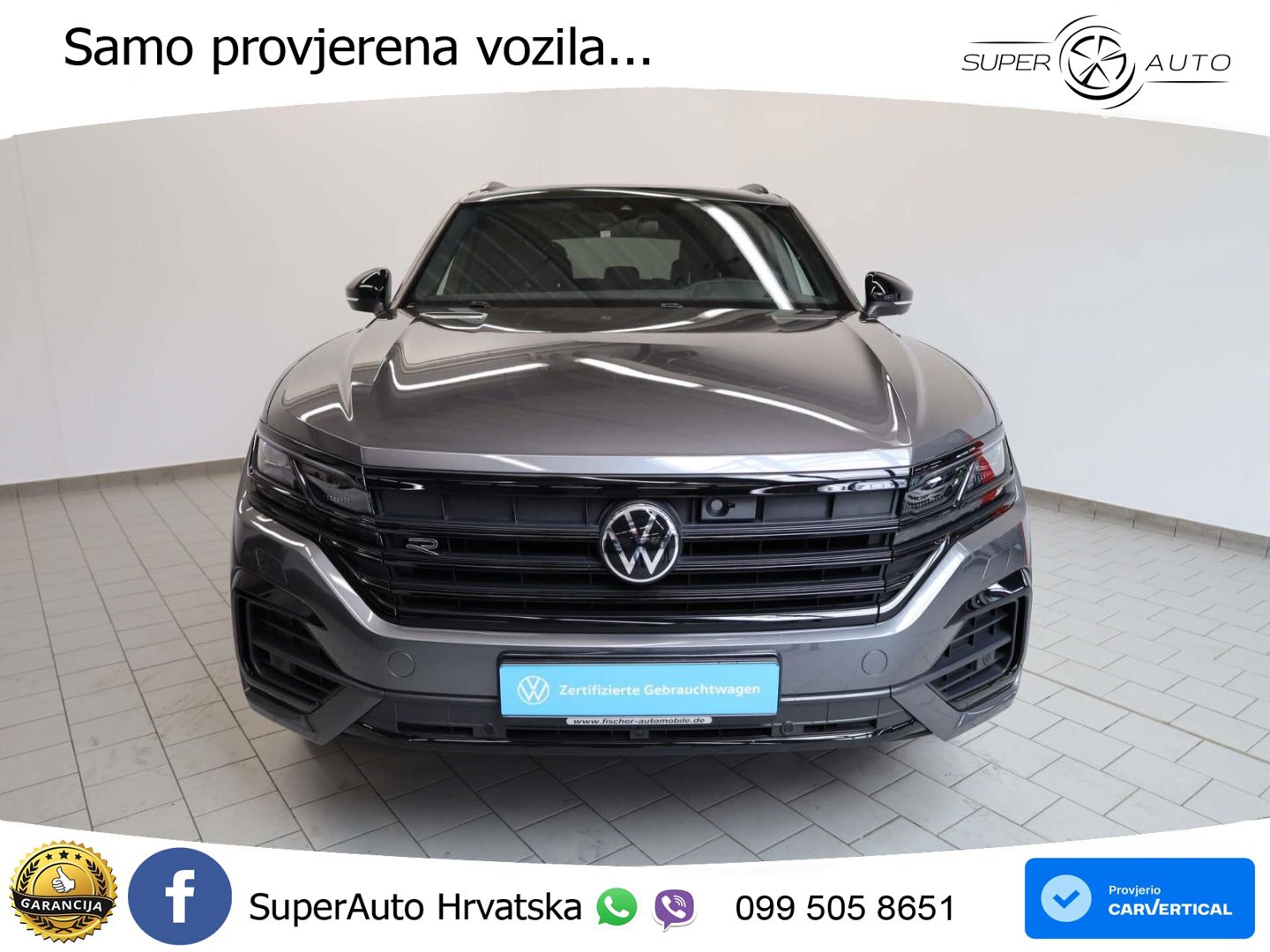 Volkswagen Touareg 3.0 V6 TDI (286 KS) 4MOTION Tiptronic R-Line ZRAČNI+ACC+GR SJED+KAM+PANO