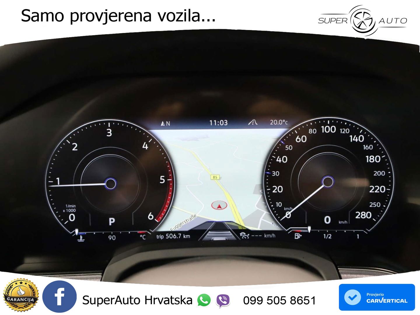 Volkswagen Touareg 3.0 V6 TDI (286 KS) 4MOTION Tiptronic R-Line ZRAČNI+ACC+GR SJED+KAM+PANO