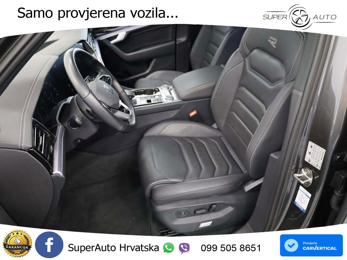 Volkswagen Touareg 3.0 V6 TDI (286 KS) 4MOTION Tiptronic R-Line ZRAČNI+ACC+GR SJED+KAM+PANO