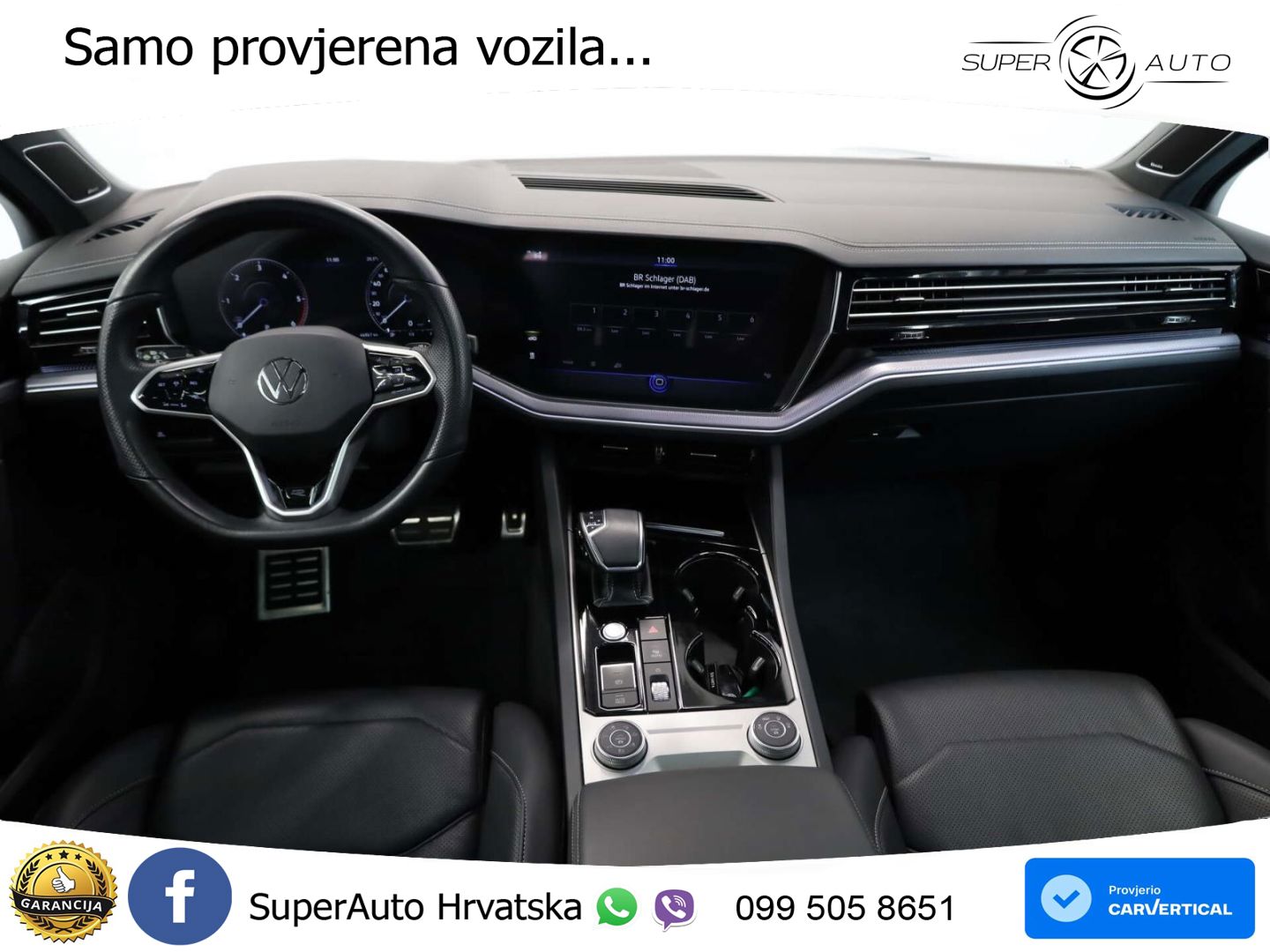 Volkswagen Touareg 3.0 V6 TDI (286 KS) 4MOTION Tiptronic R-Line ZRAČNI+ACC+GR SJED+KAM+PANO