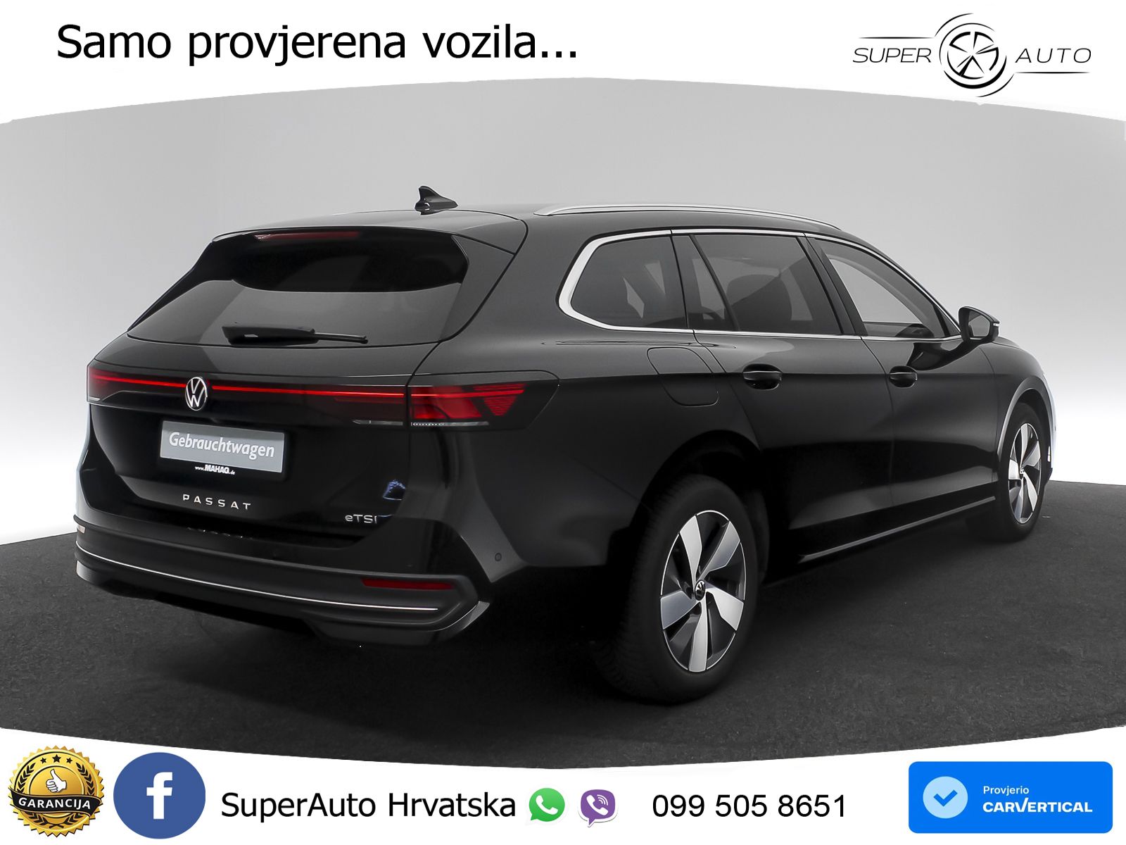 Volkswagen Passat Variant 1.5 eTSI (150 KS) DSG Business LED+GR SJED+ACC