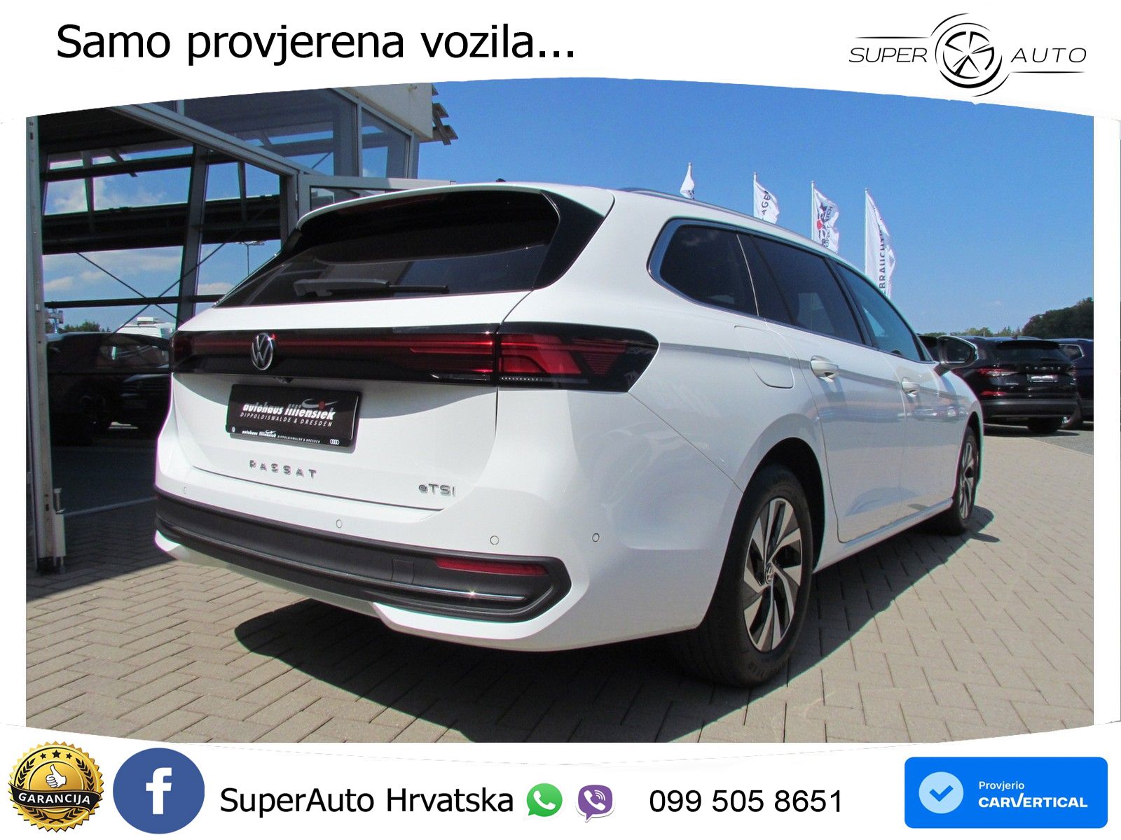 Volkswagen Passat Variant 1.5 eTSI (150 KS) DSG Business LED+GR SJED+ACC