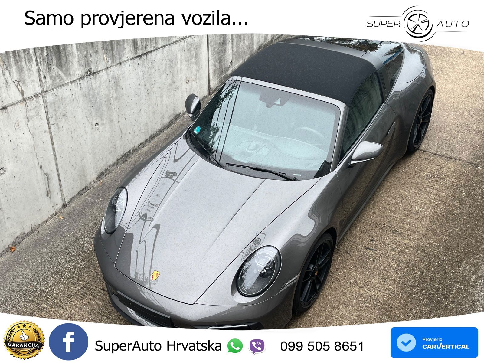 Porsche 911 Targa 4 GTS 3.0 (480 KS) PDK