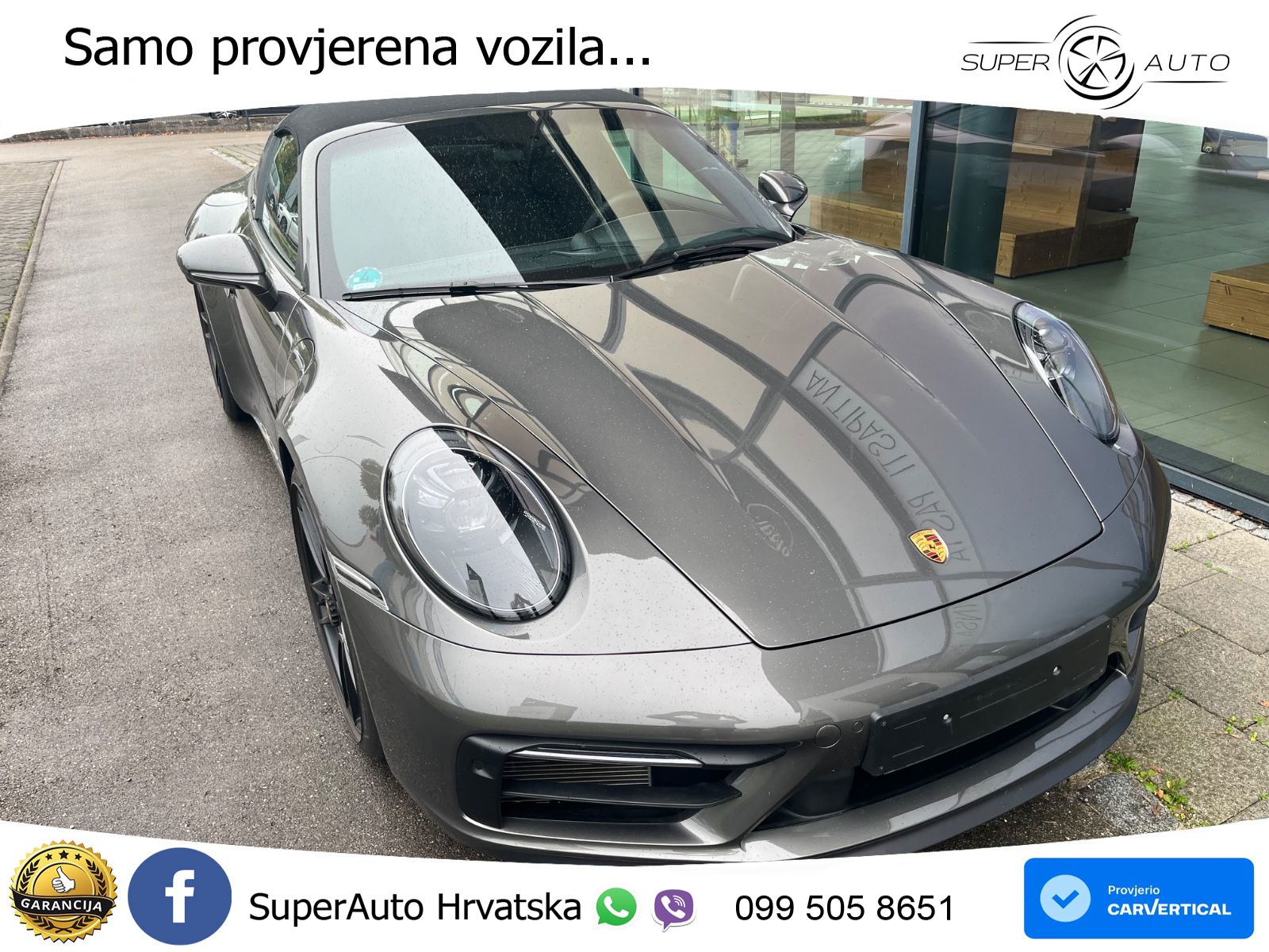 Porsche 911 Targa 4 GTS 3.0 (480 KS) PDK