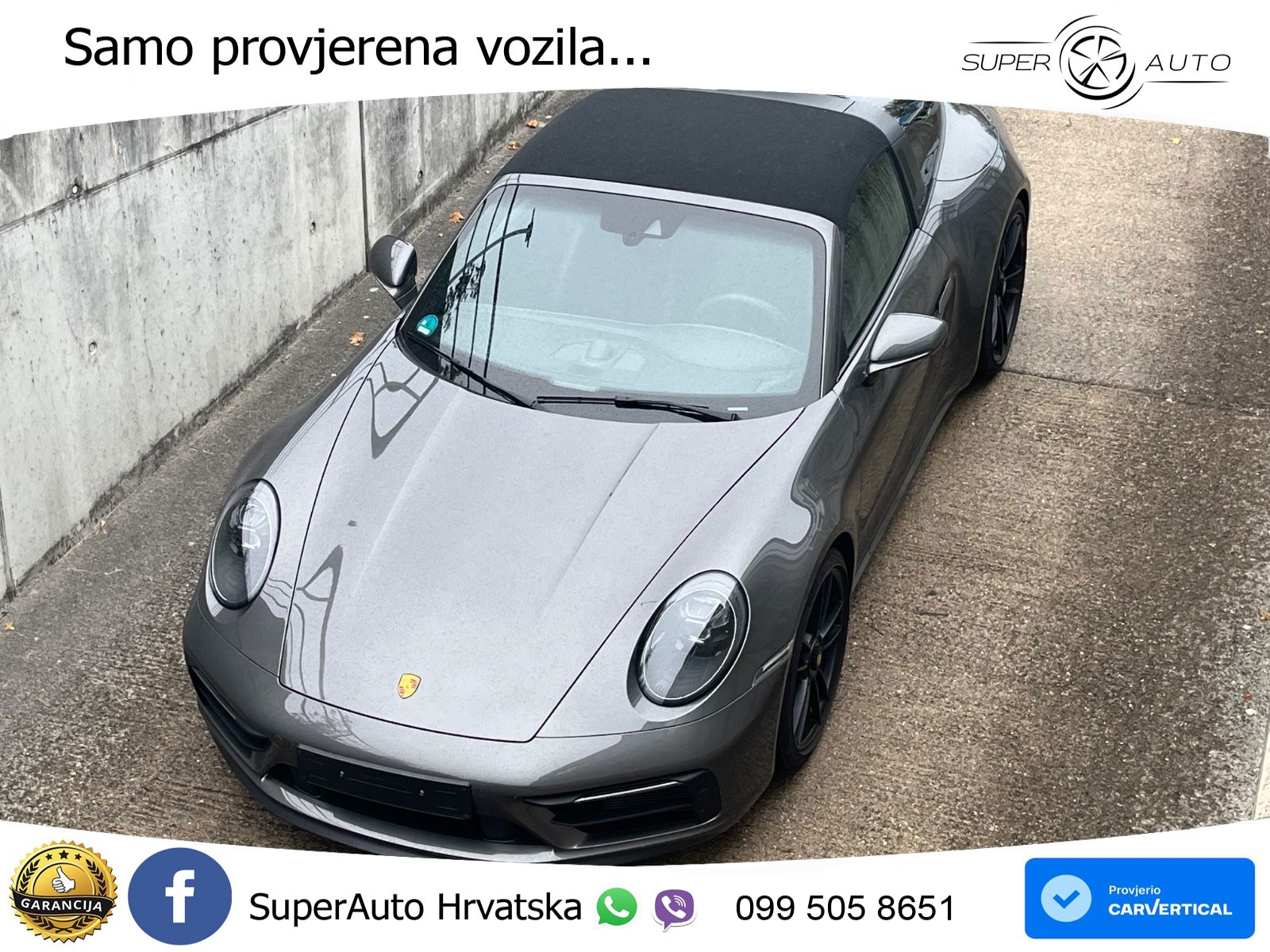 Porsche 911 Targa 4 GTS 3.0 (480 KS) PDK