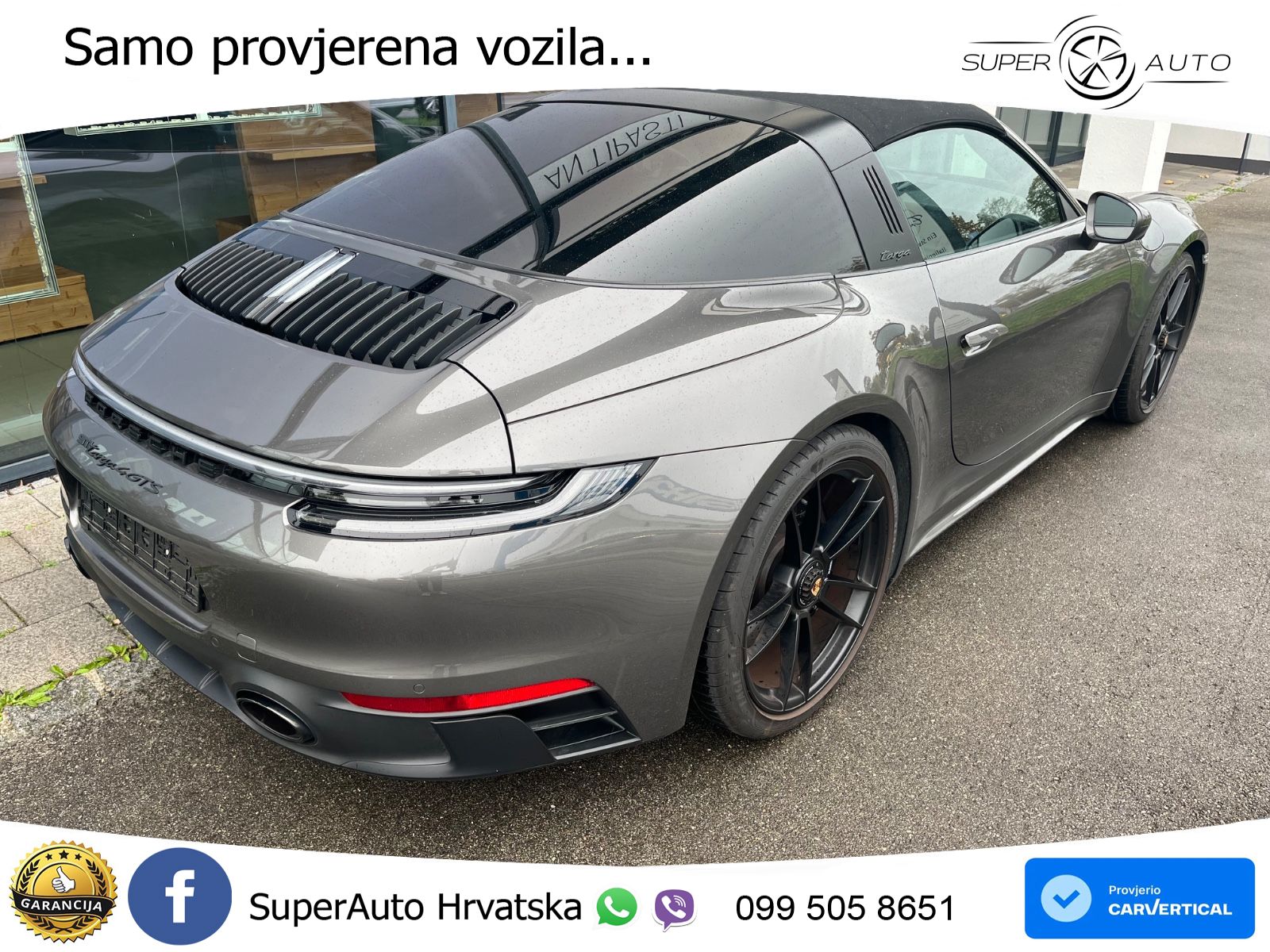 Porsche 911 Targa 4 GTS 3.0 (480 KS) PDK