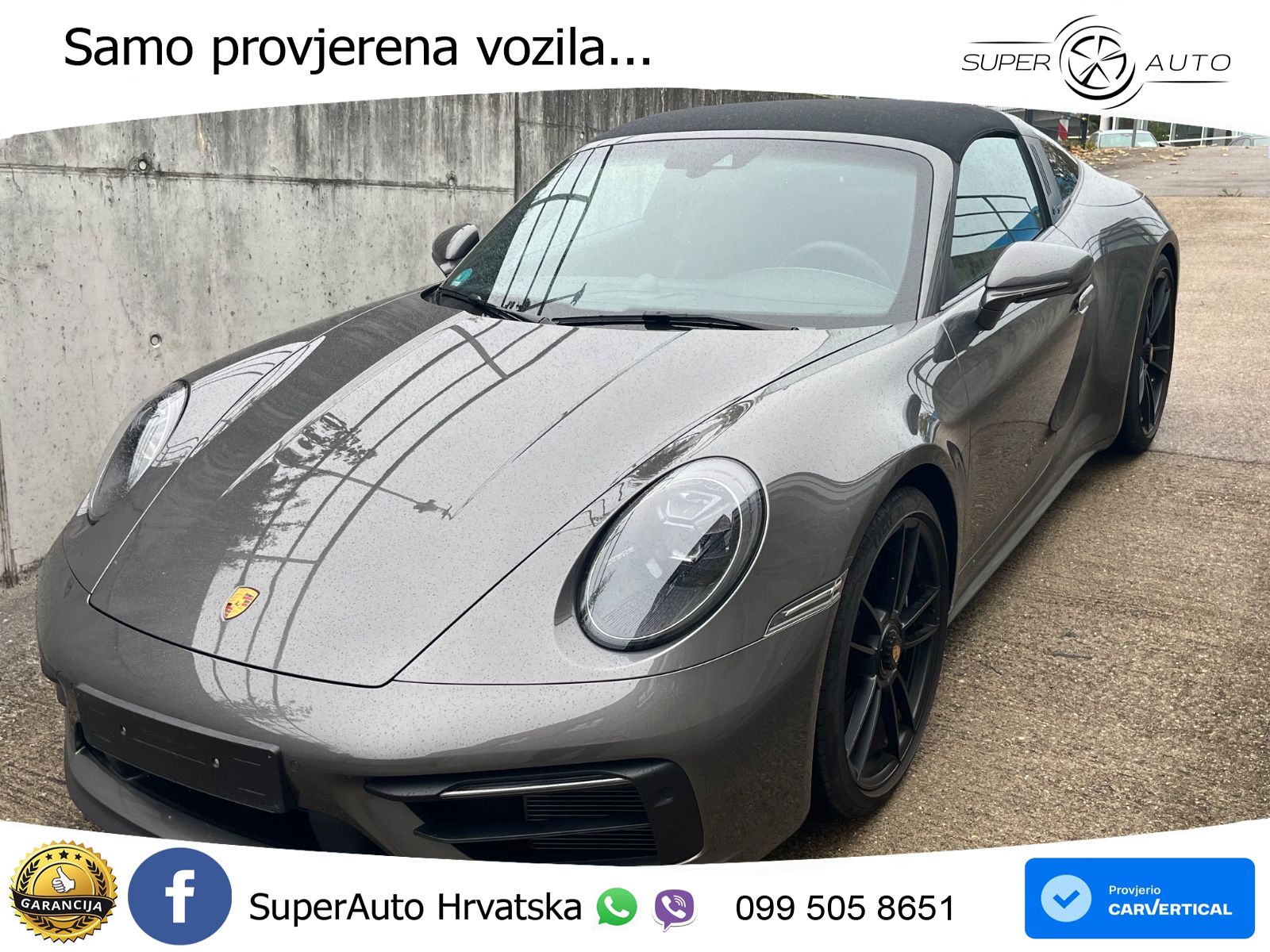 Porsche 911 Targa 4 GTS 3.0 (480 KS) PDK