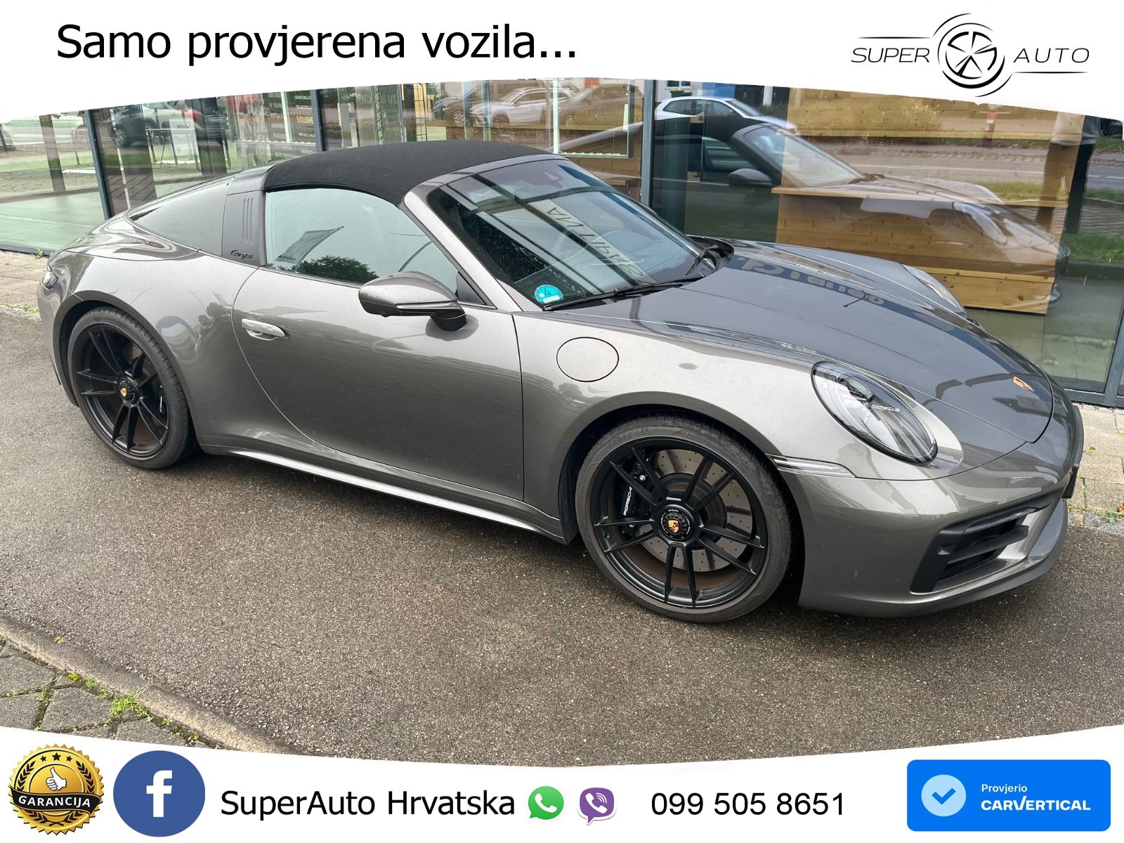 Porsche 911 Targa 4 GTS 3.0 (480 KS) PDK