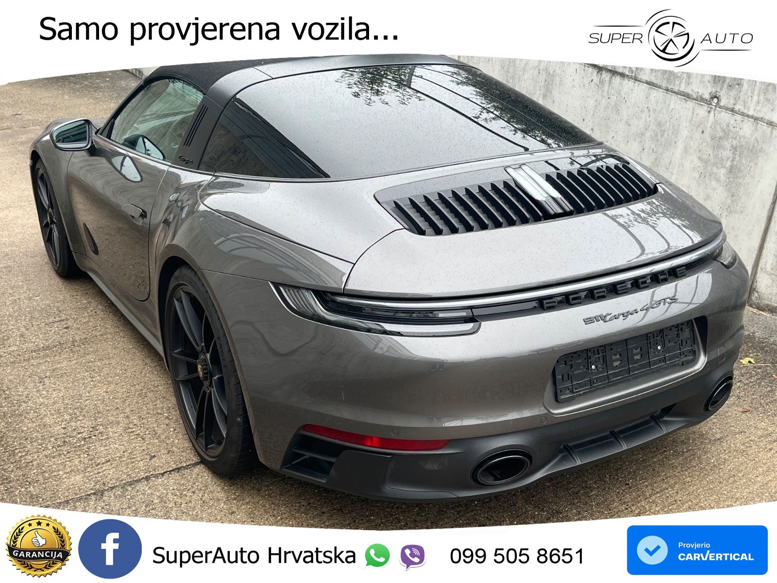 Porsche 911 Targa 4 GTS 3.0 (480 KS) PDK