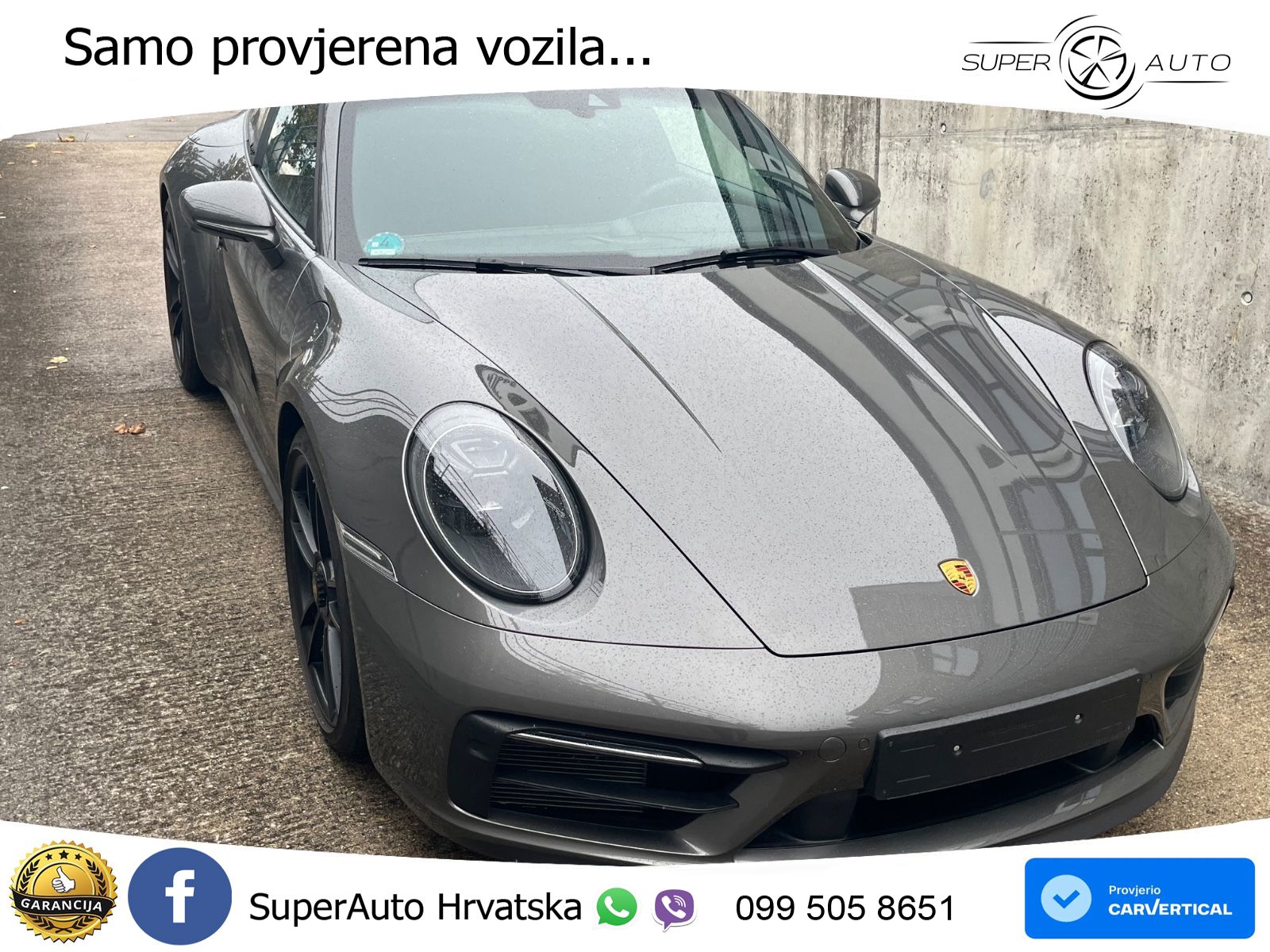 Porsche 911 Targa 4 GTS 3.0 (480 KS) PDK