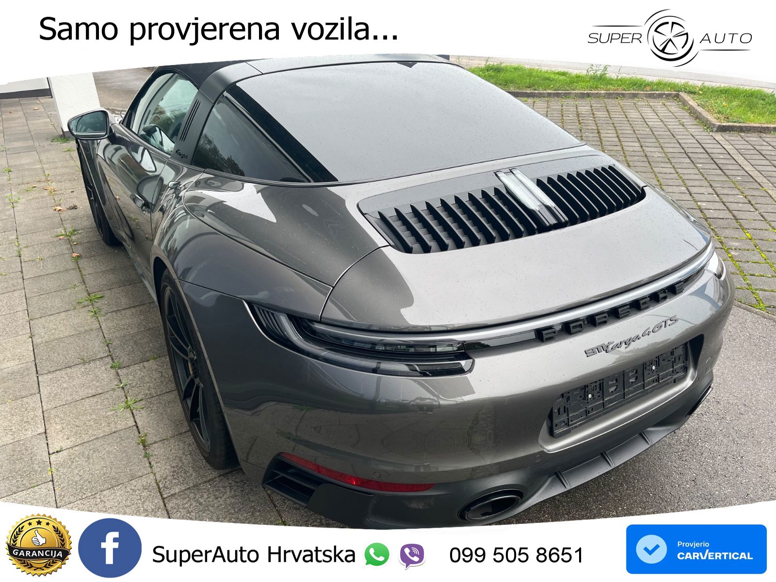 Porsche 911 Targa 4 GTS 3.0 (480 KS) PDK