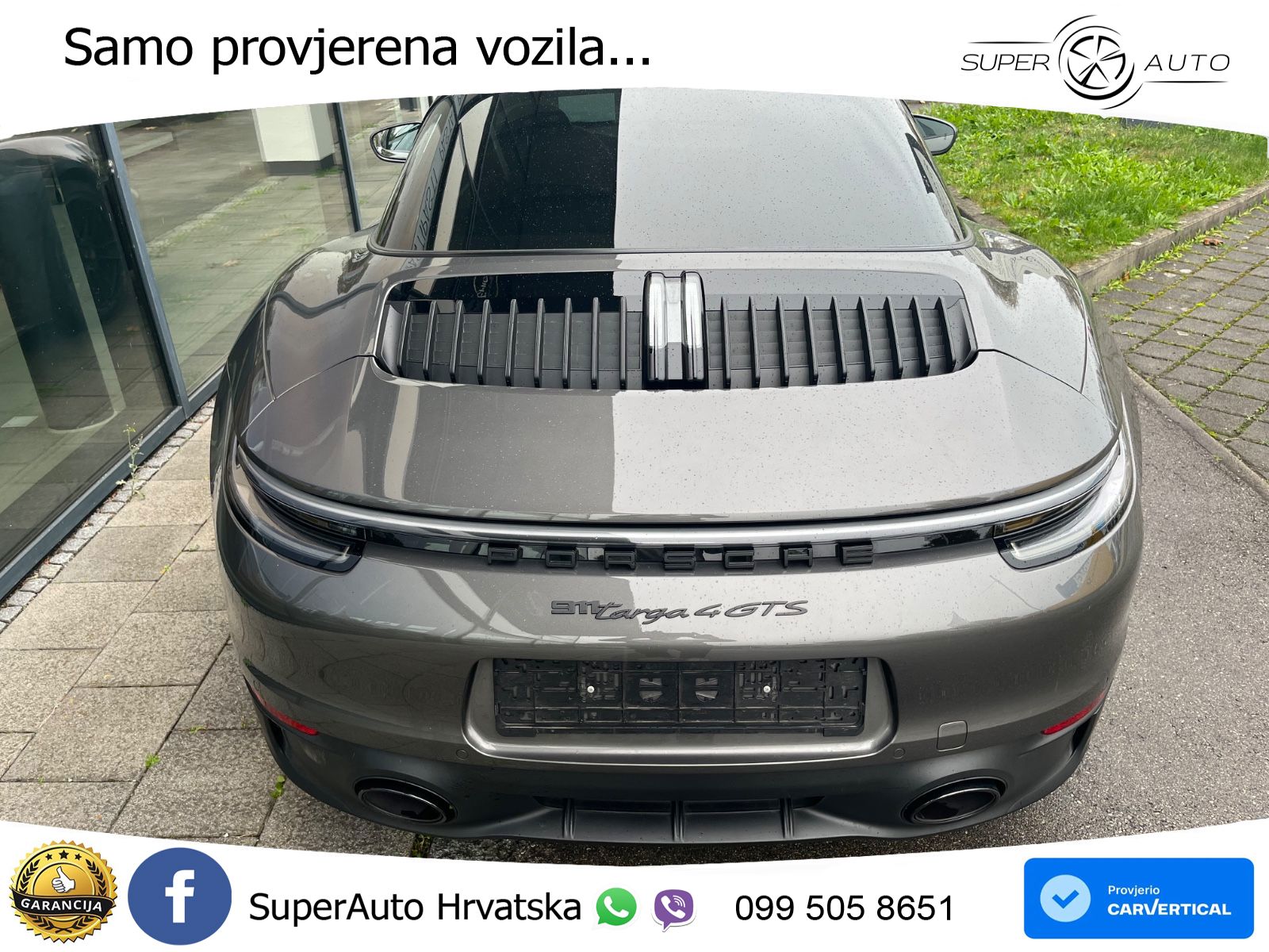 Porsche 911 Targa 4 GTS 3.0 (480 KS) PDK