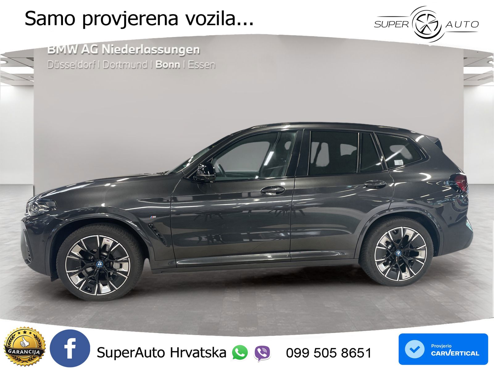 BMW iX3 80 kWh (286 KS)