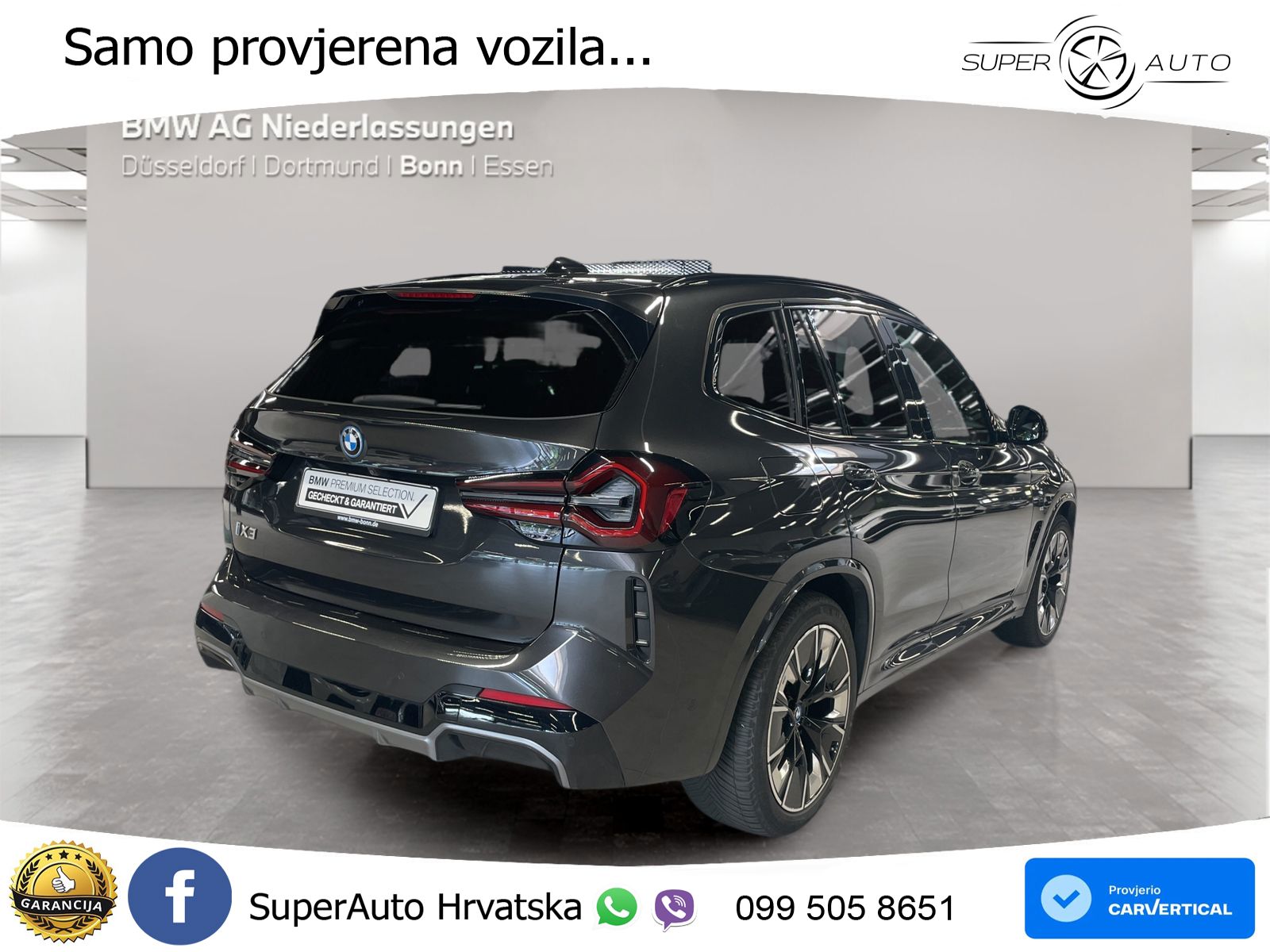 BMW iX3 80 kWh (286 KS)