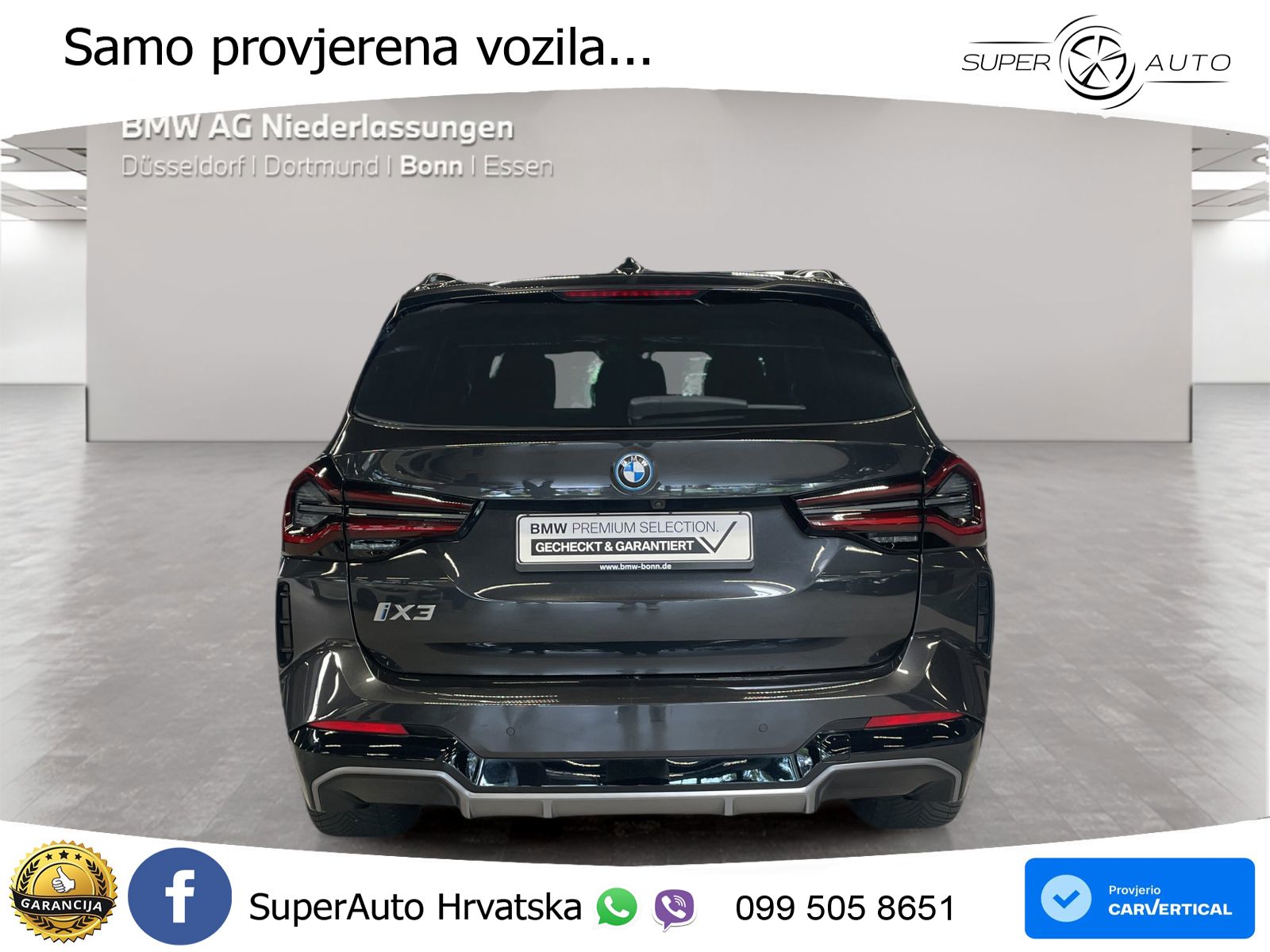 BMW iX3 80 kWh (286 KS)