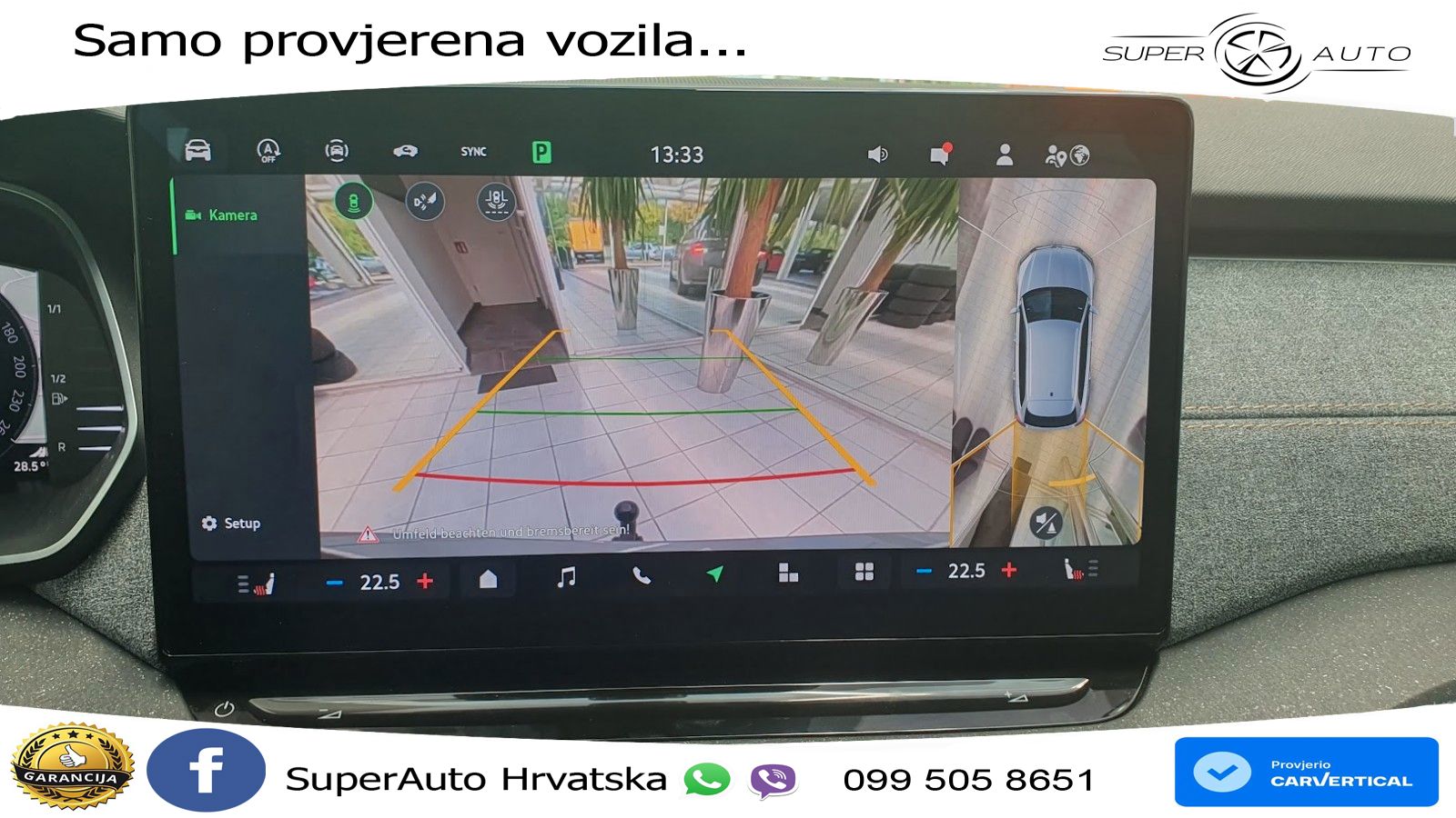 Škoda Octavia Combi 2.0 TDI (150 KS) DSG MATRIX+GR SJED+KAM