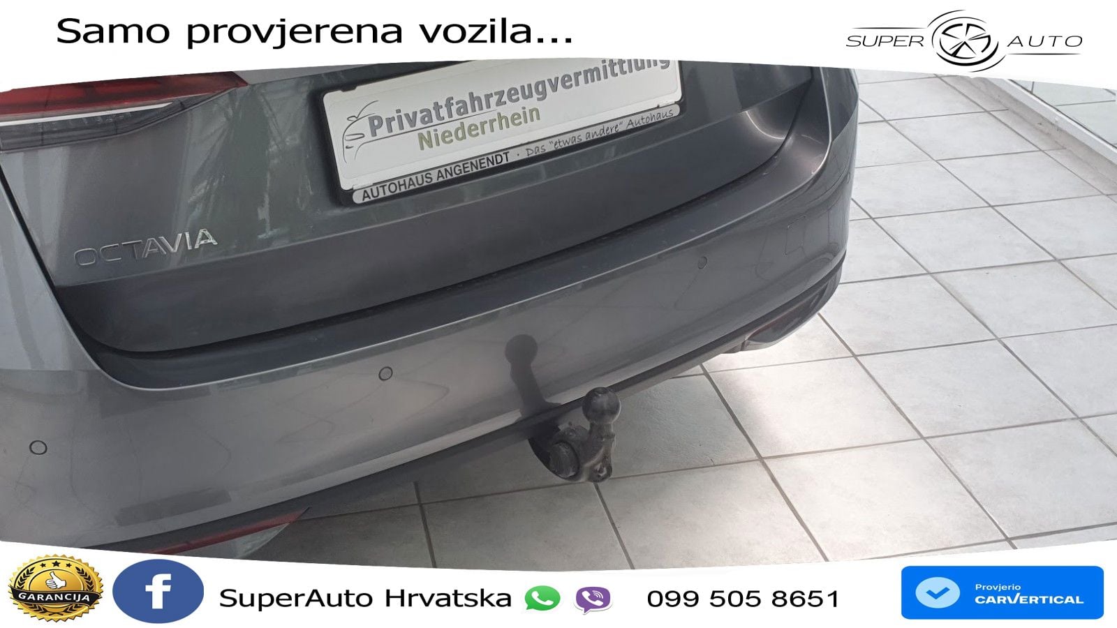 Škoda Octavia Combi 2.0 TDI (150 KS) DSG MATRIX+GR SJED+KAM